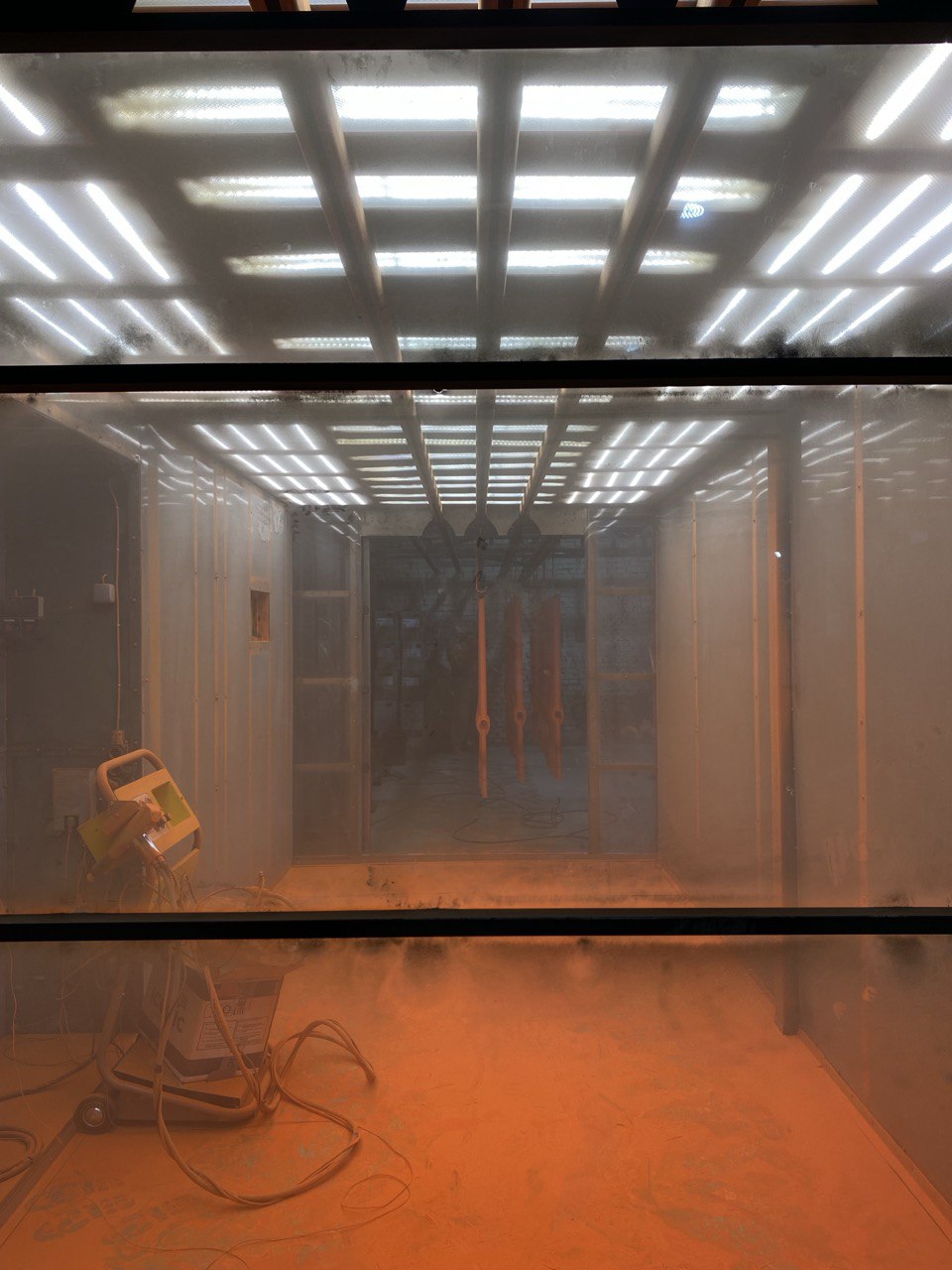 Камера порошковой покраски