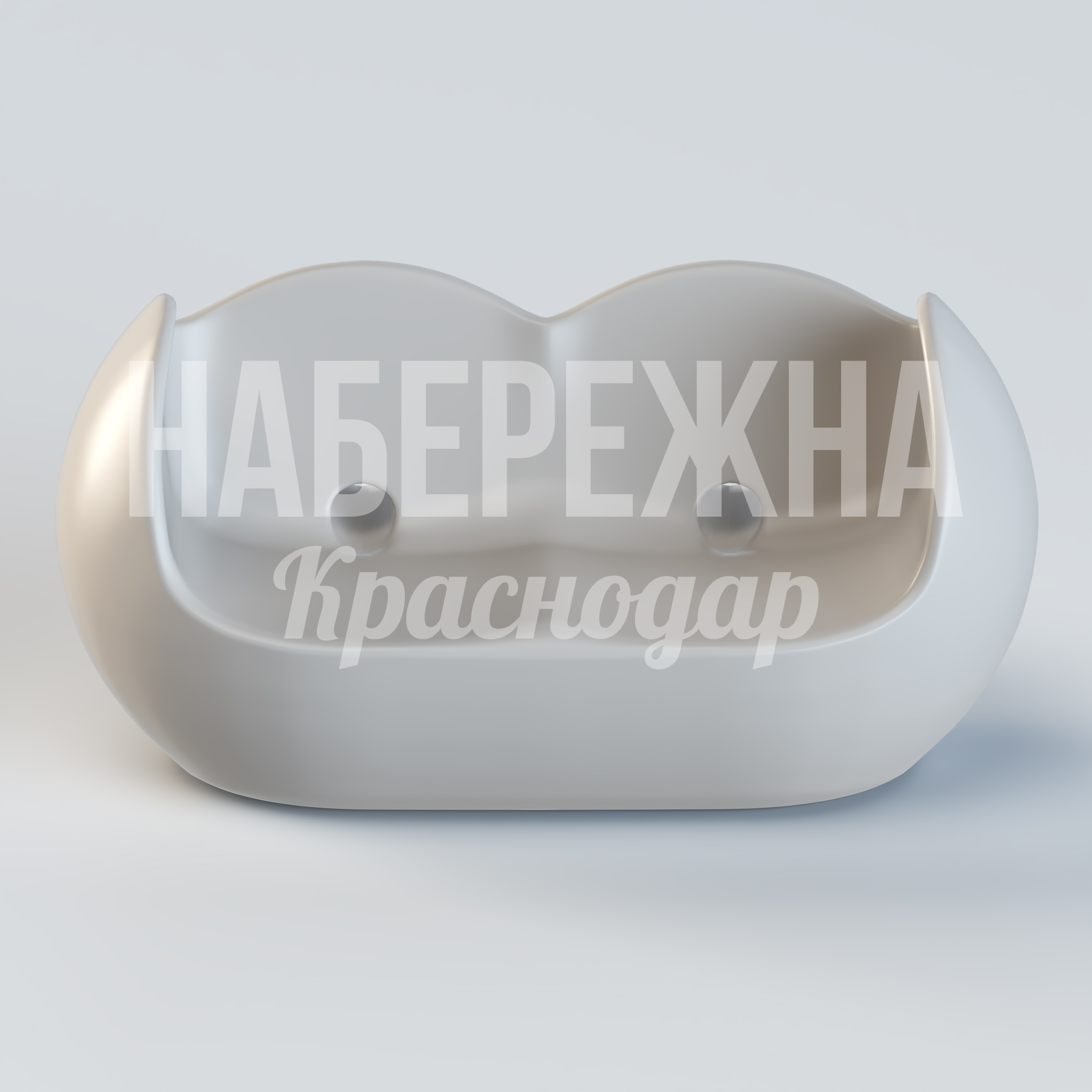 Софа Nuevuvri - купить, 860x1580x780 мм, Стеклопластик