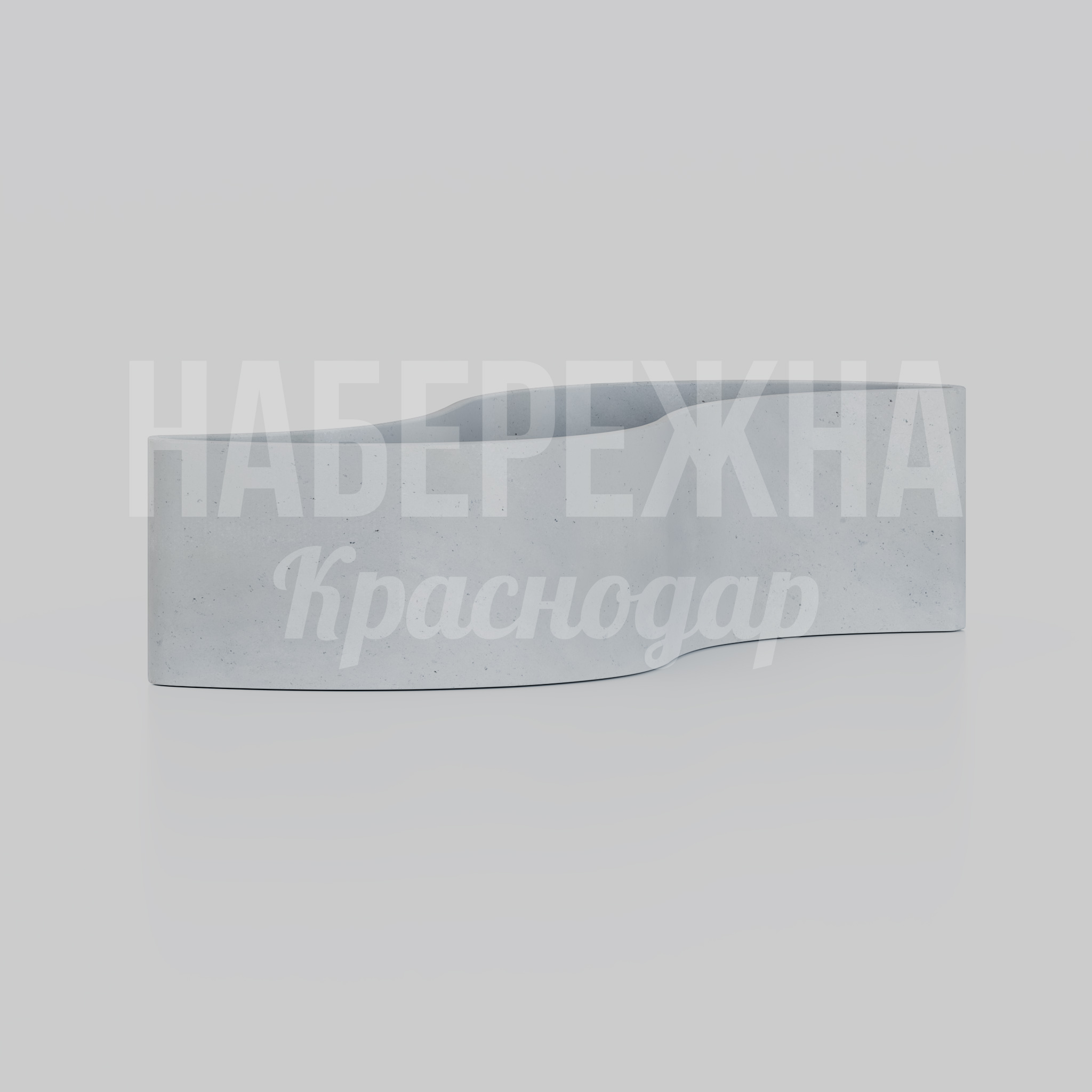 Цветочница Enninne 600x1580x420 мм. ASK-20.009-1 Цветочница с интегрированной искусственной травой для озеленения общественных пространств без полива и ухода.