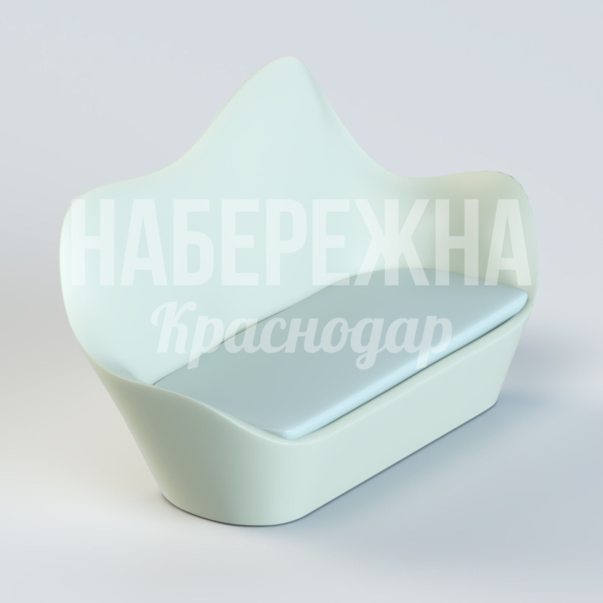 Софа Seåhpekhi — купить, ASK-20.011 | Набережна Софа Seåhpekhi 2430x2500x1050 мм. ASK-20.011 Софа из композитного материала с высокой спинкой. Выдерживает нагрузки и осадки, не требует ухода.