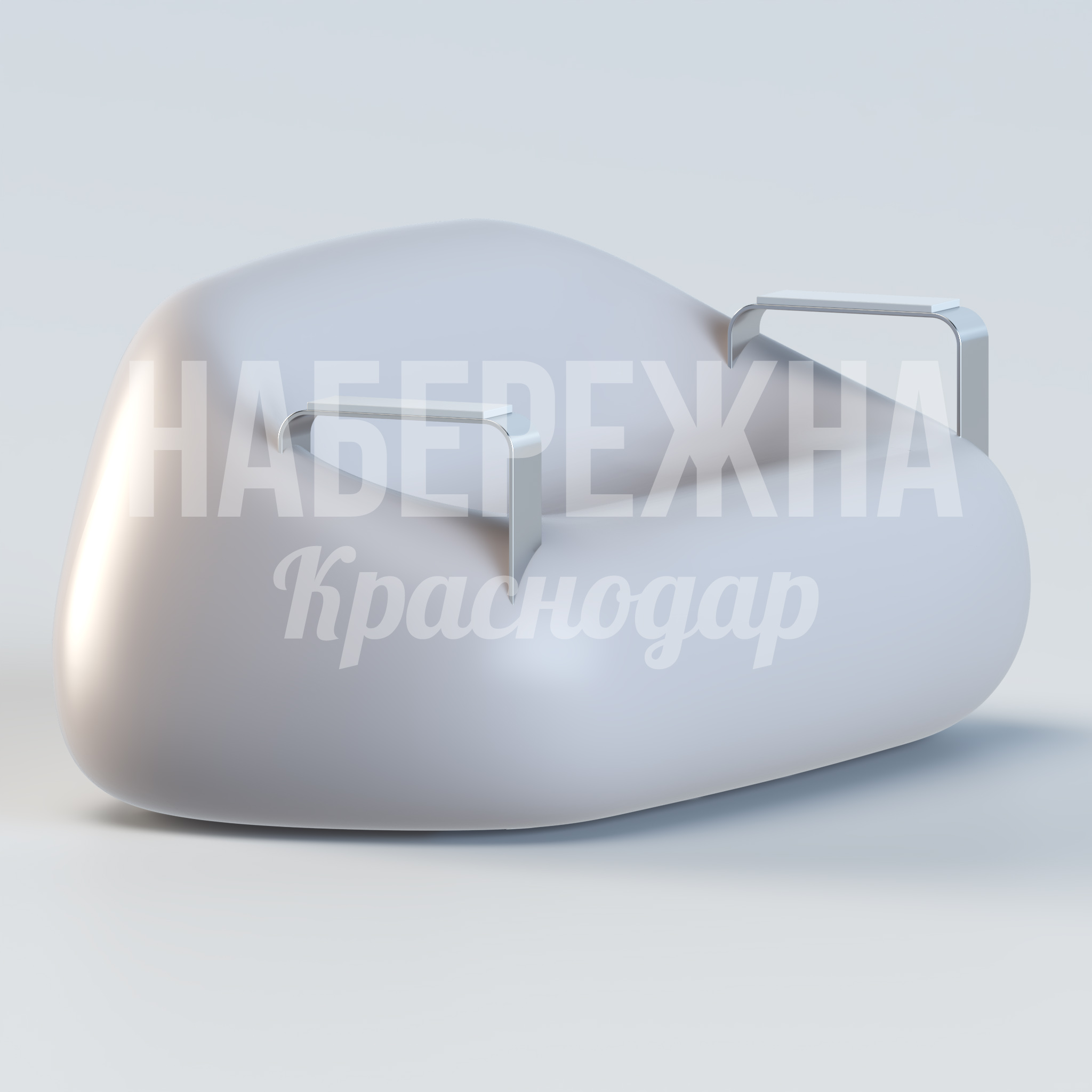 Диван Desi 900x1650x650 мм. ASK-20.021-3 Диван из стеклопластика с металлическим каркасом. Выдерживает интенсивную эксплуатацию в общественных зонах.