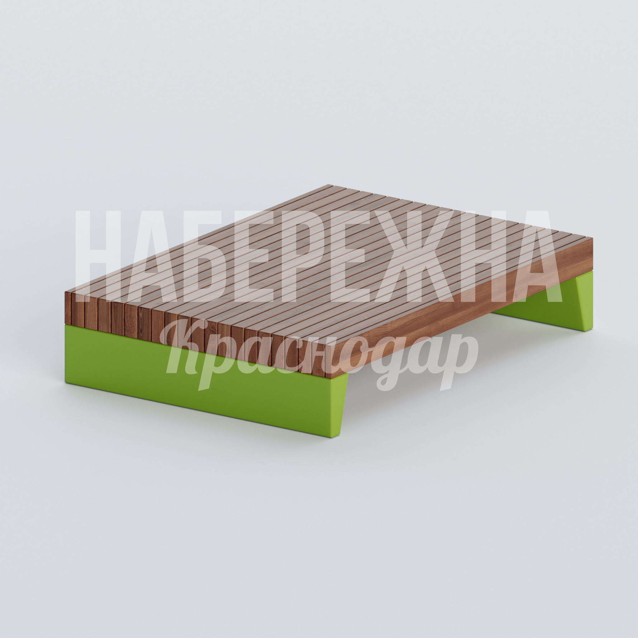 Лавочка Acdahia — купить, ASK-20.124 | Набережна Лавочка Acdahia 1500x2100x420 мм. ASK-20.124 Лавочка с деревянным настилом на усиленном основании. Выдерживает высокие нагрузки в парках и скверах.
