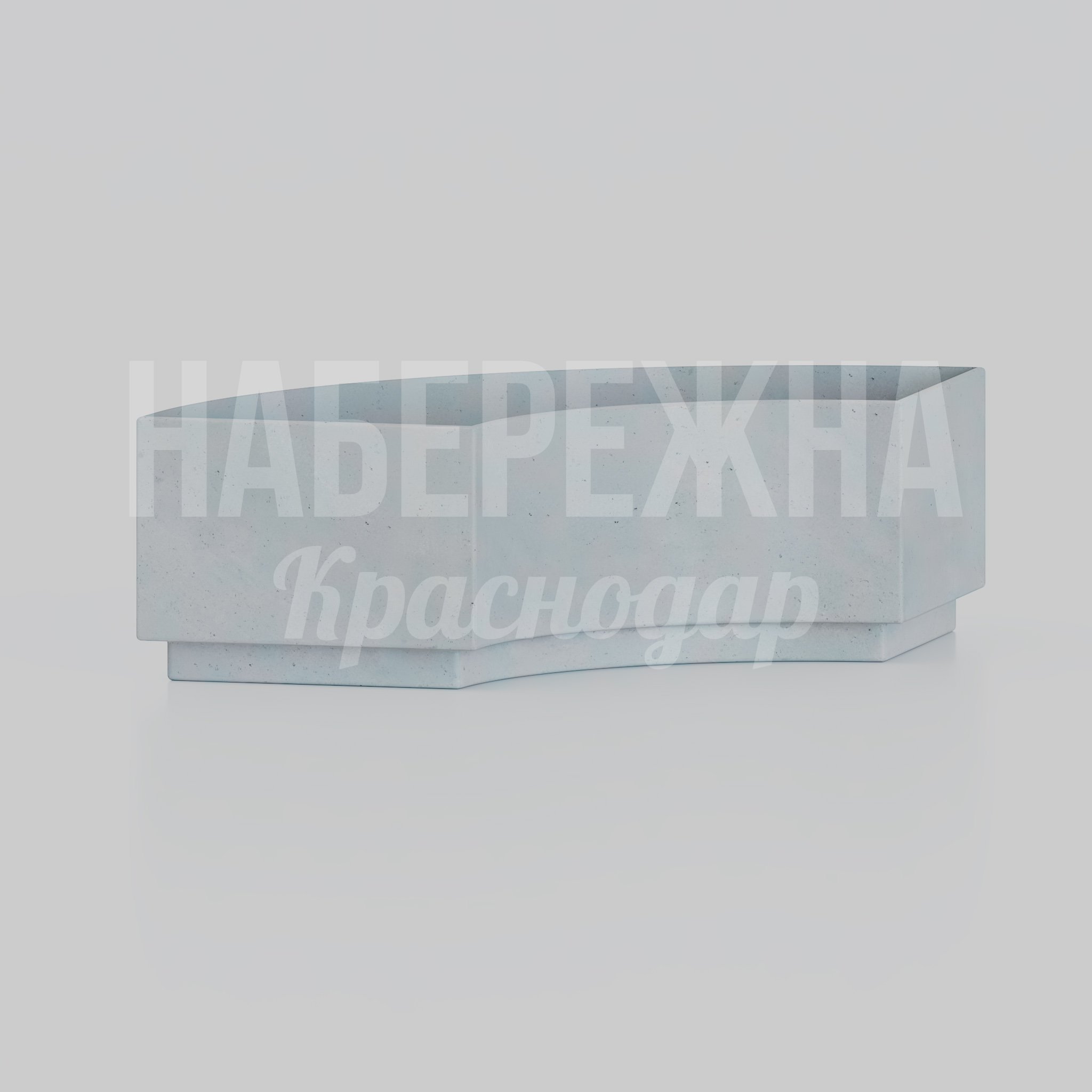 Вазон Vifkå 760x1670x450 мм. ASK-20.247-1 Вазон с искусственным газоном для зонирования пространства. Стеклопластиковый корпус выдерживает любую погоду круглый год.