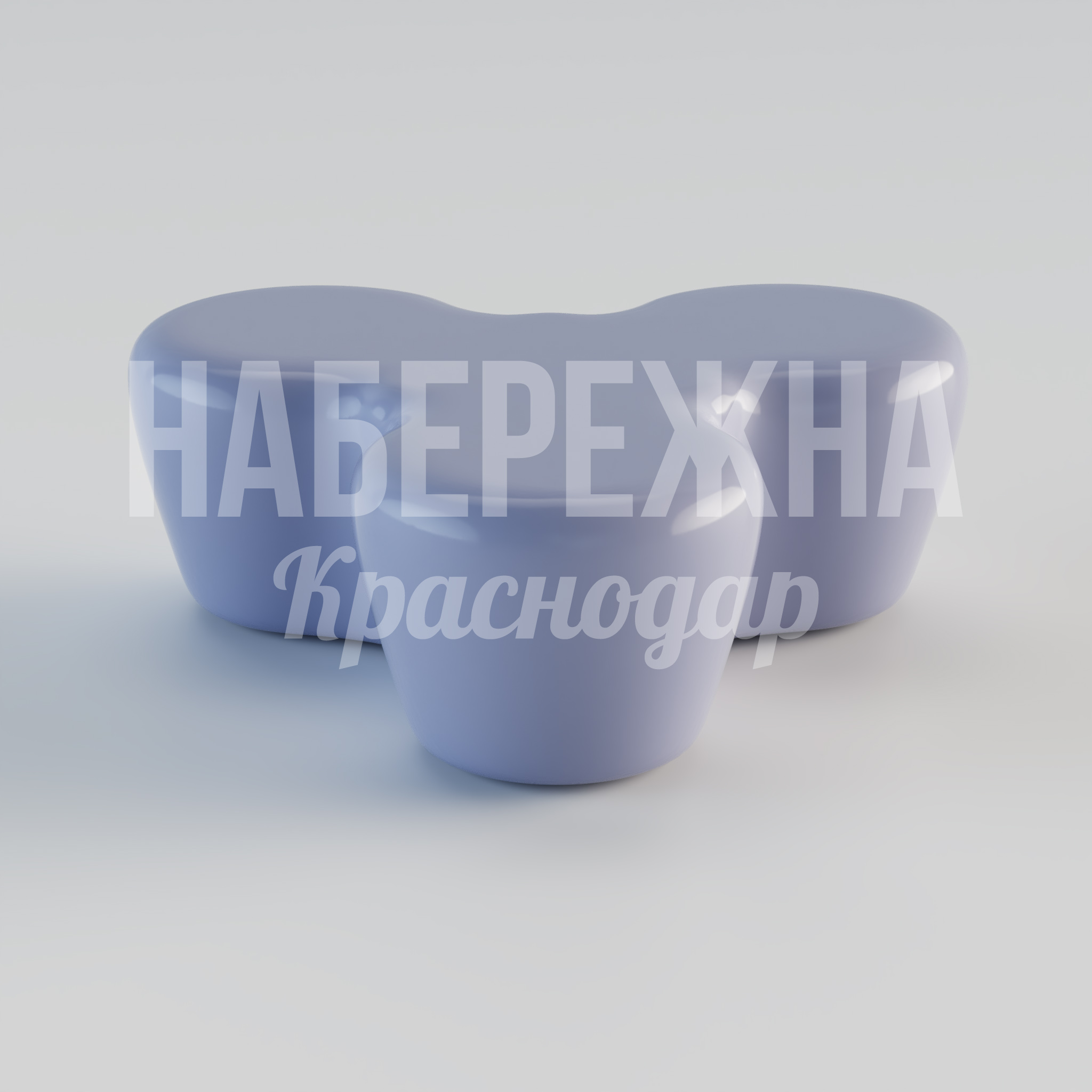 Лавочка Ainab — купить, ASK-20.267-1 | Набережна Лавочка Ainab - купить, 918x978x270 мм, Стеклопластик