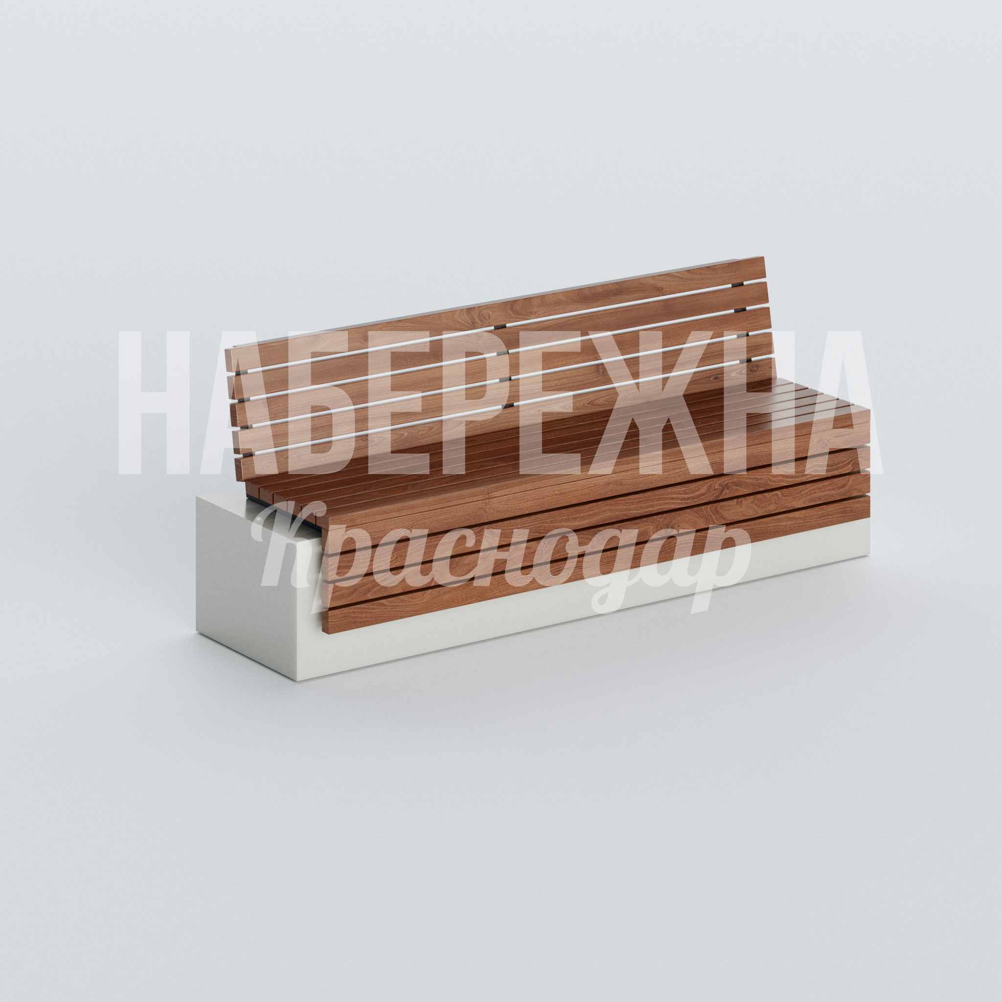 Скамейка Jefrå 640x2120x850 мм. ASK2-22.256-1 Скамейка с комбинированным каркасом и деревянными планками. Устойчива к влаге и нагрузкам. Для парков и скверов.