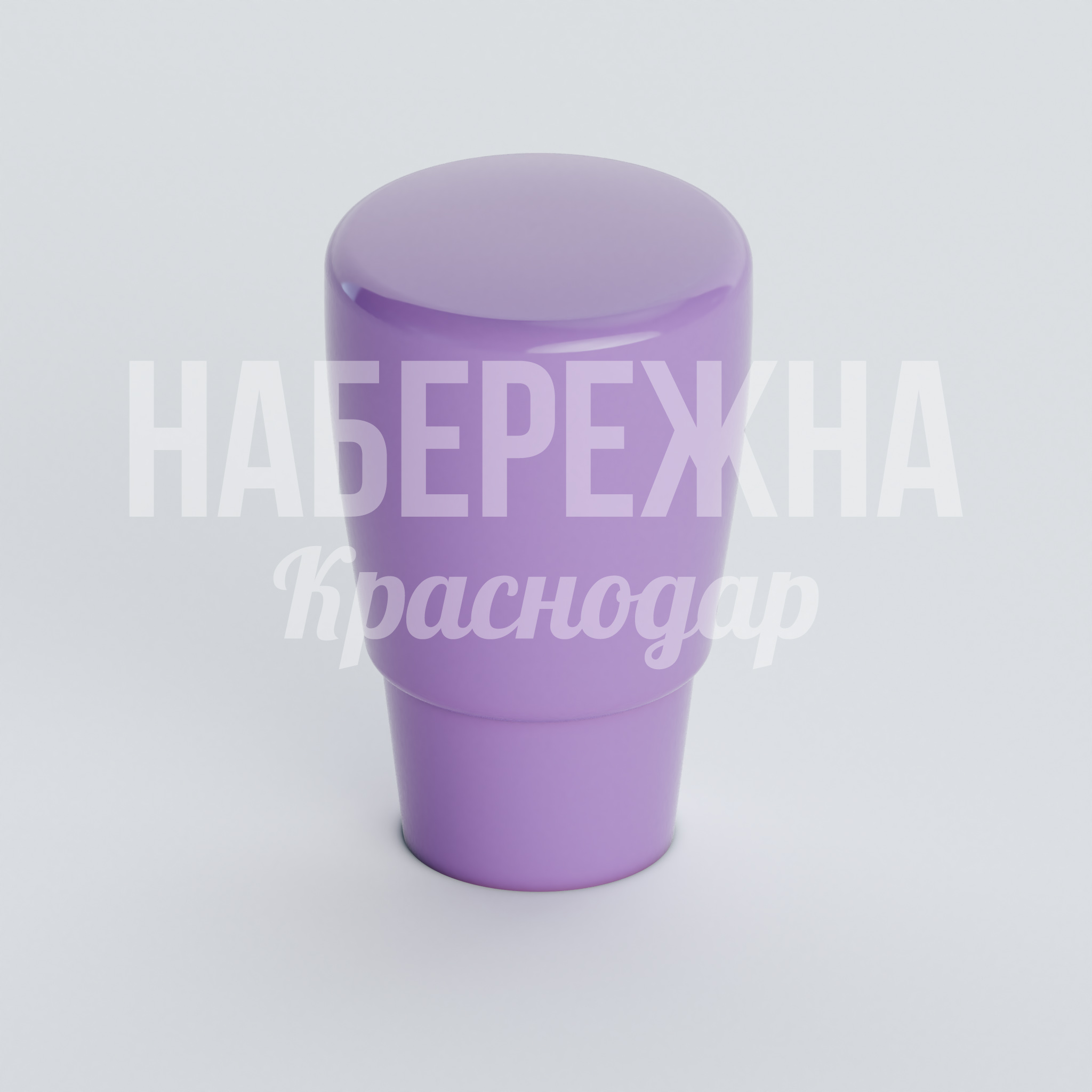 Сиденье Vapbiu 300x300x450 мм. FPU-20.003 Стул с закругленной формой сиденья, устойчив к влаге и УФ-лучам, подходит для парков и открытых пространств.