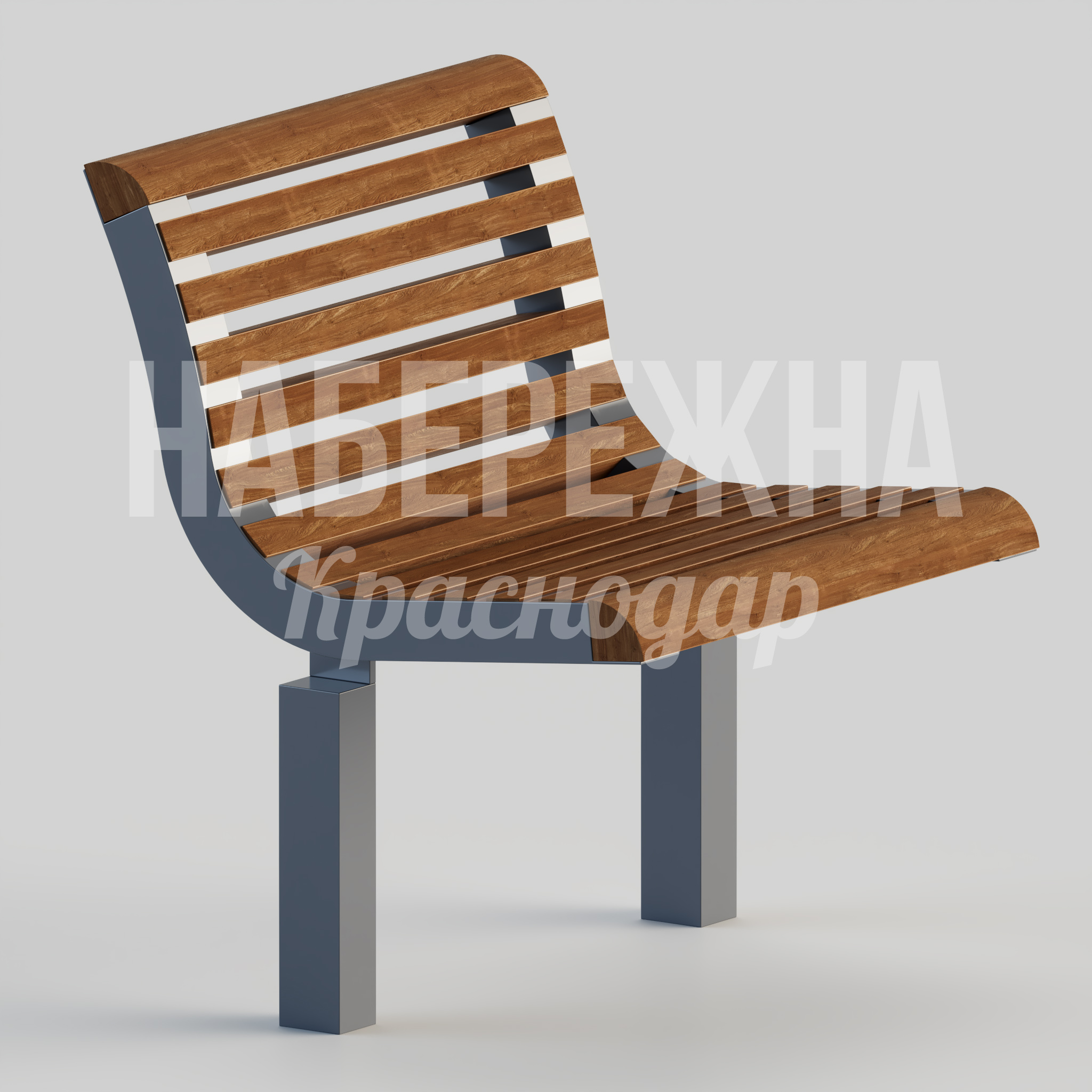 Сиденье Tik 650x650x800 мм. MAF-24.084 Сиденье с эргономичной спинкой и порошковым покрытием каркаса. Выдерживает высокие нагрузки в городской среде.