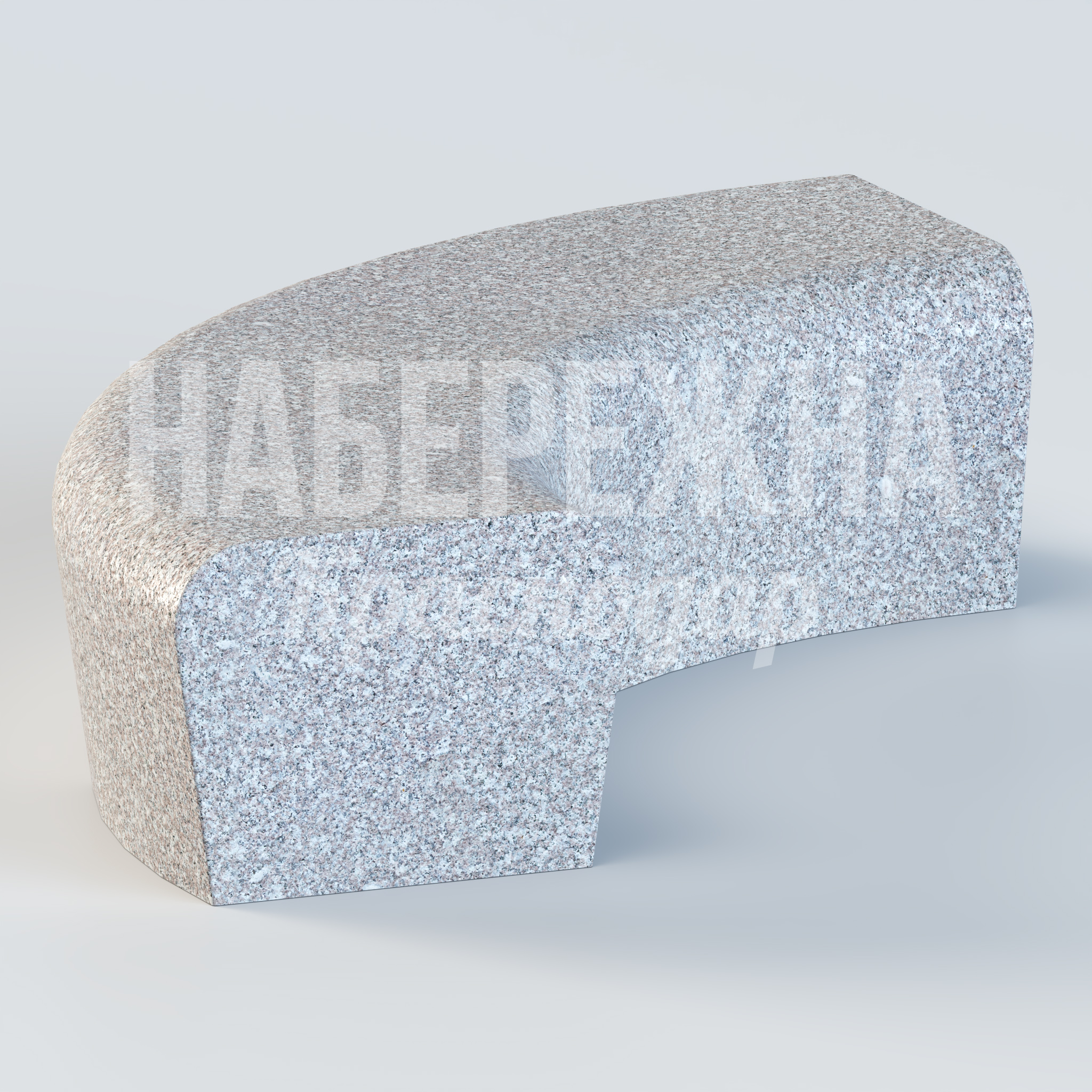 Лавочка Utdaab 600x2500x440 мм. MAF-22.012 Лавочка из армированного композита с закругленной спинкой. Не требует обслуживания, устойчива к вандализму и осадкам.