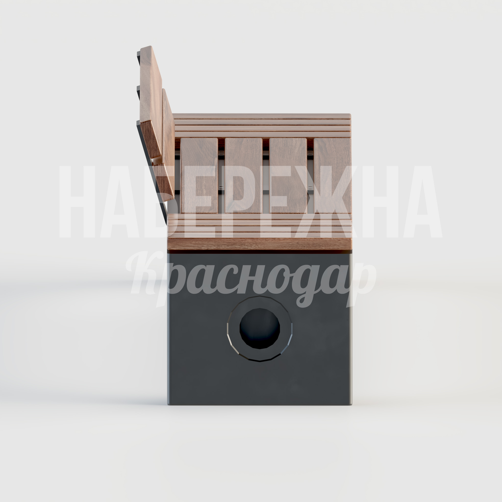 Скамейка Ungu — купить, MAF-22.057 | Набережна Скамейка Ungu - заказать, Скамейки, Металл, Дерево