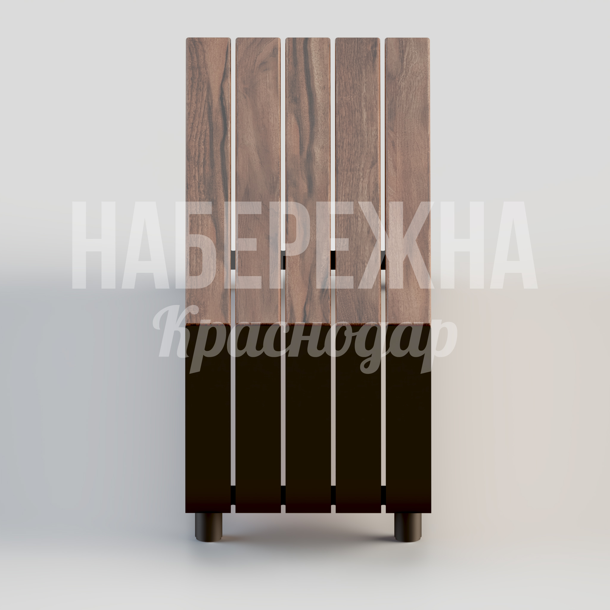 Лавочка Matrög - заказать, Лавочки, Металл, Дерево