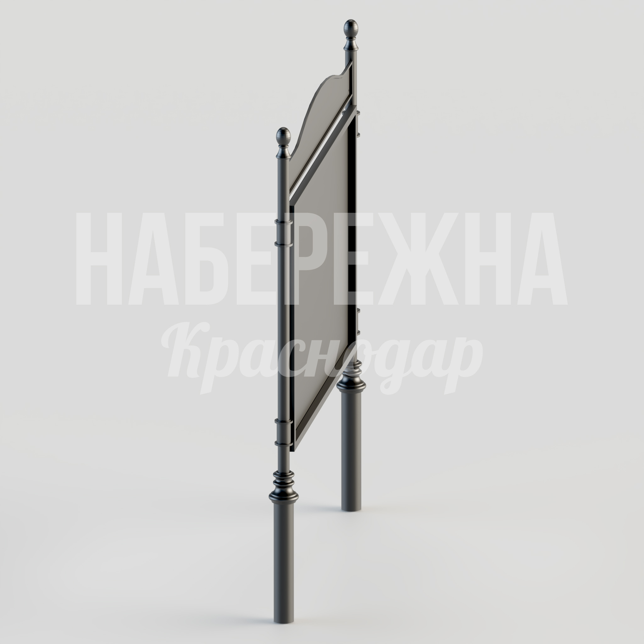Доска для объявлений Fookda - заказать, Информационные стенды, Металл