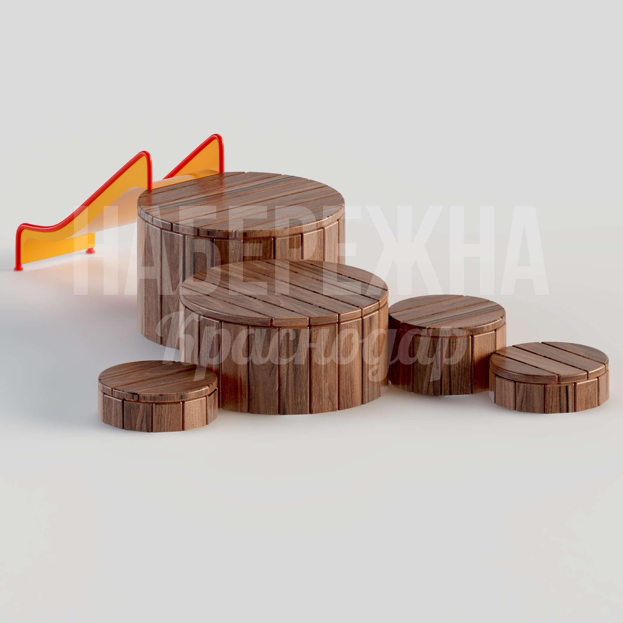 Детская мини платформа Koidå — купить, MAF-22.068 | Набережна Детская мини платформа Koidå - заказать, Детские мини платформы, Металл, Дерево