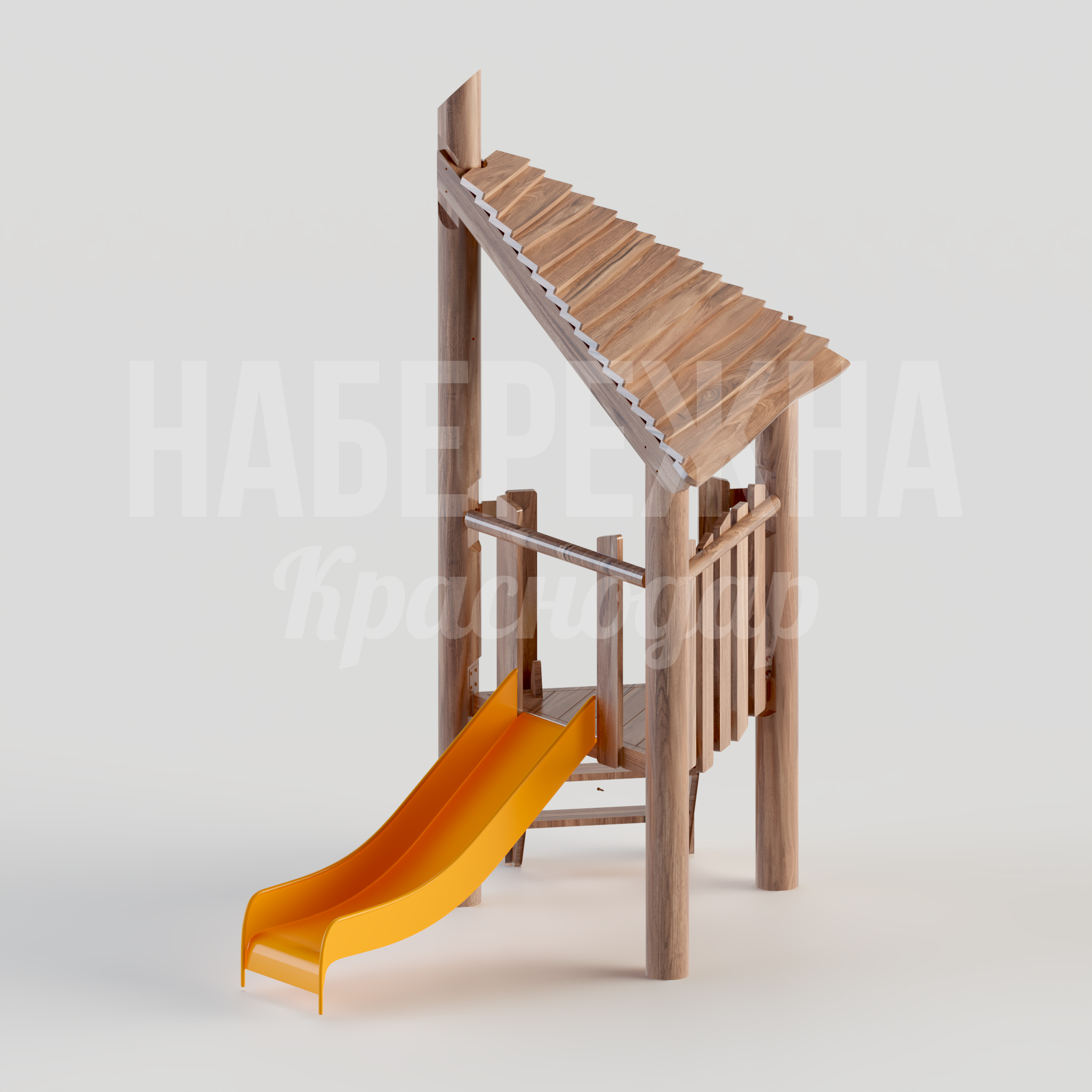 Детский игровой домик Heirtöcko — купить, MAF-22.072 | Набережна Детский игровой домик Heirtöcko - купить, 2200x3000x3400 мм, Металл, Дерево