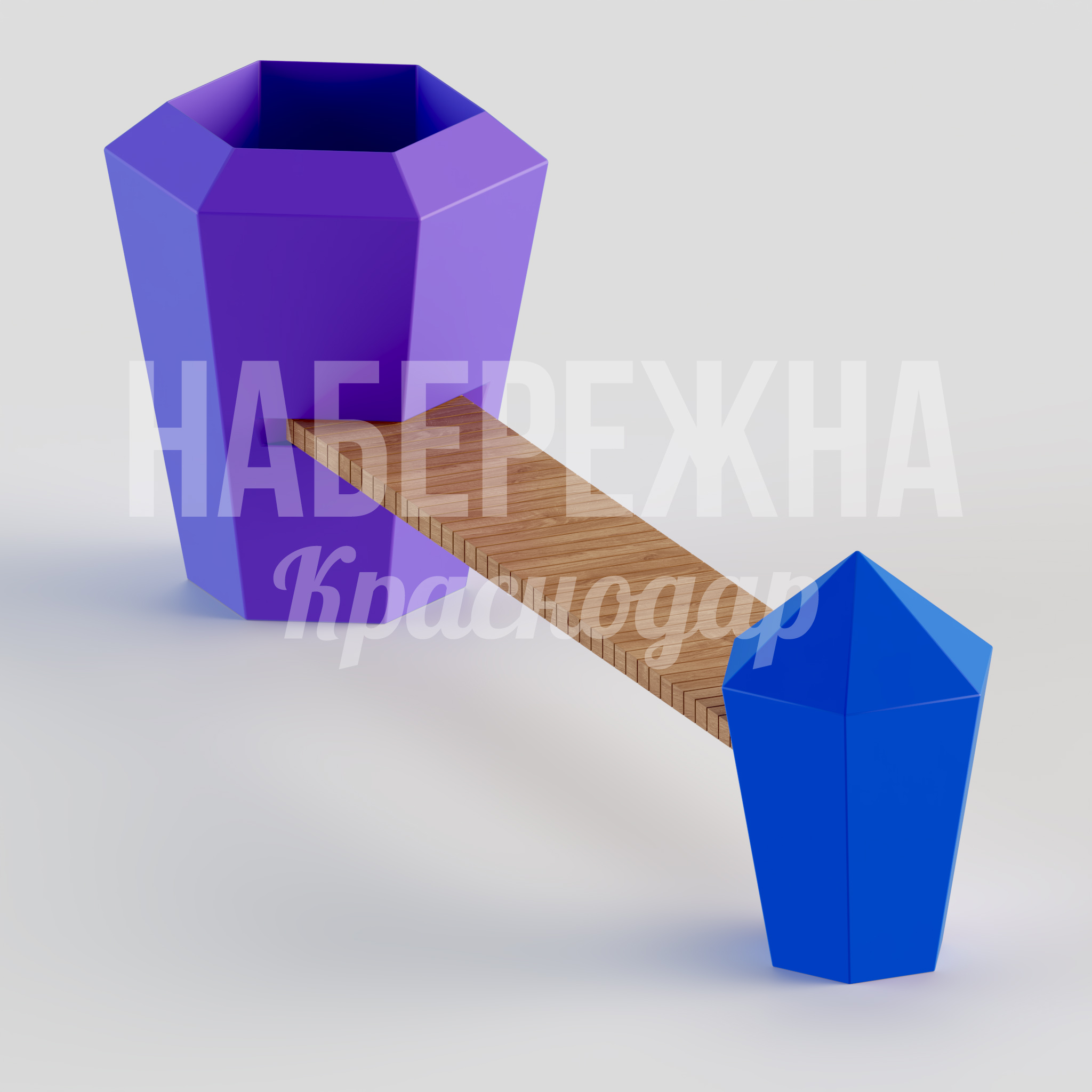 Лавочка Lupce Diamond — купить, MAF-22.153 | Набережна Лавочка Lupce Diamond - заказать, Лавочки из стеклопластика, Дерево, Стеклопластик