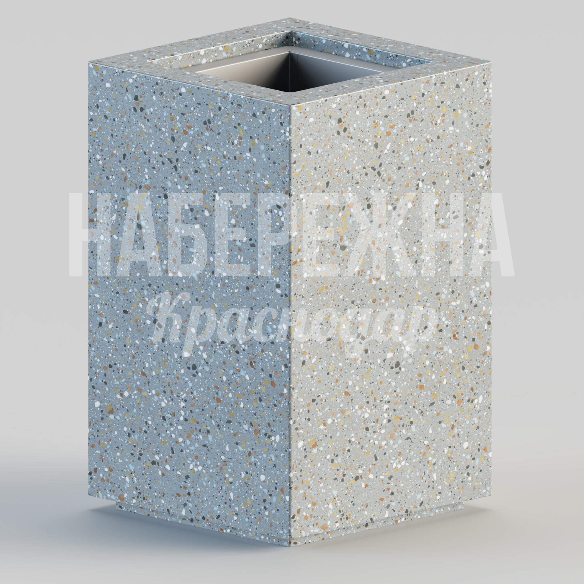 Урна Keyro - заказать, Урны, Бетон, Металл