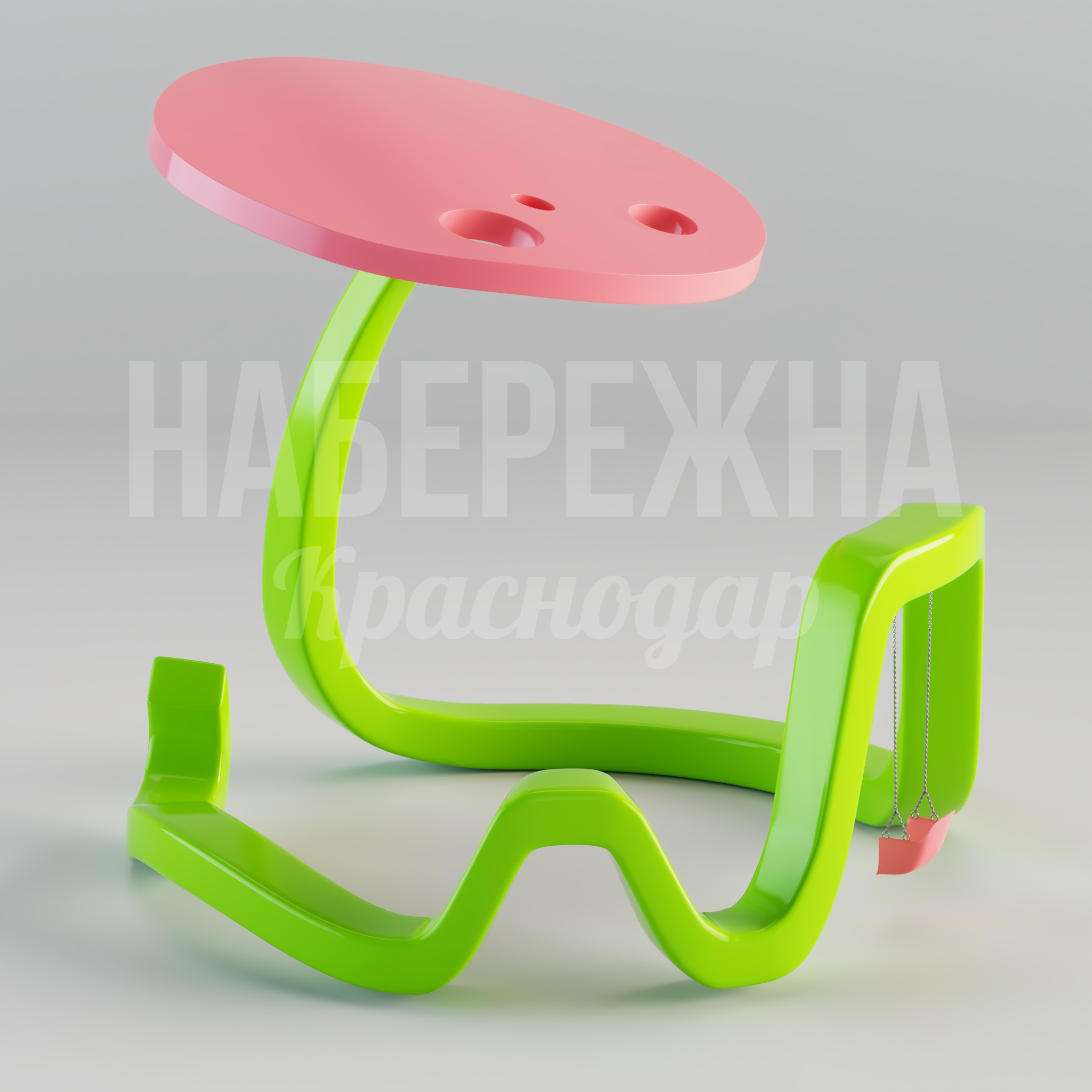 Пространство Teigko — купить, MAF-22.266 | Набережна Пространство Teigko - купить, 6400x6000x5400 мм, Металл, Стеклопластик