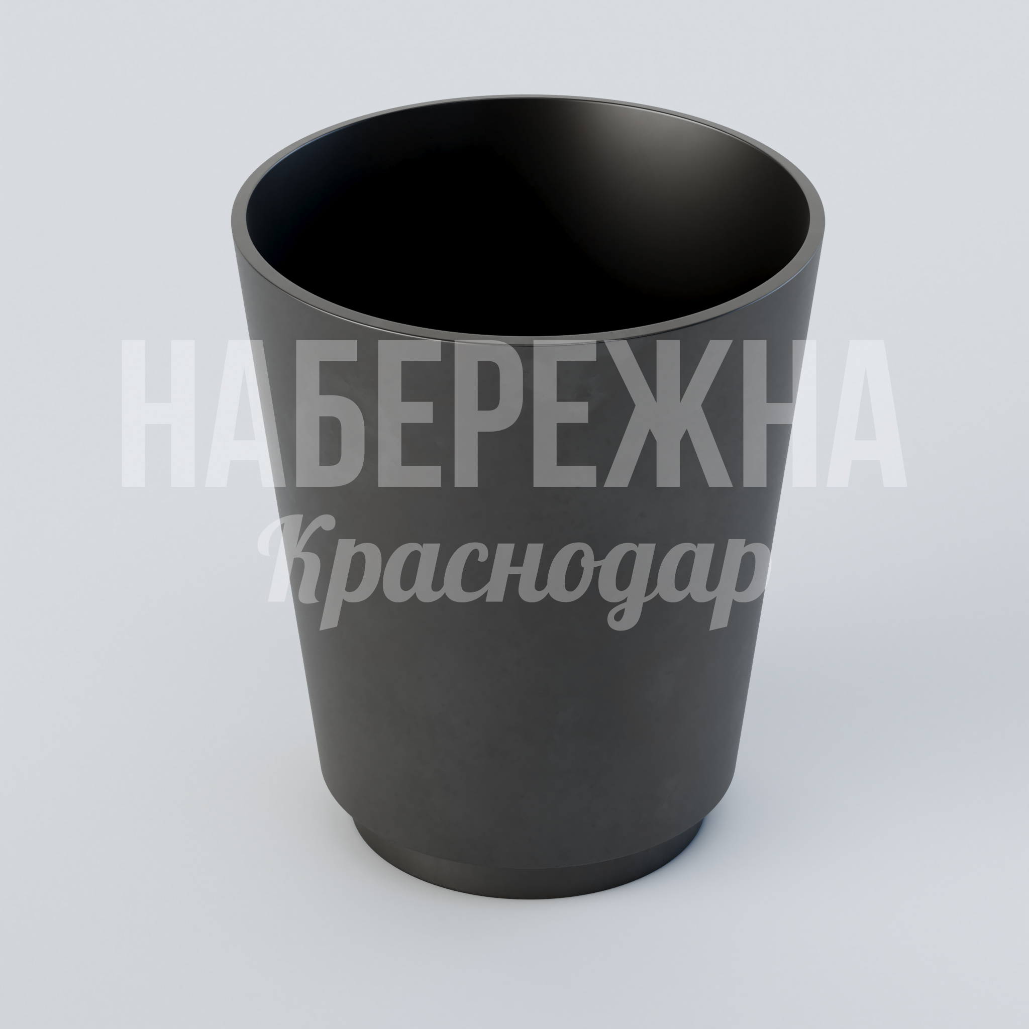 Вазон Foo 800x800x800 мм. MAF-22.328 Вазон для озеленения городских пространств с порошковой окраской в 216 цветах RAL, устойчив к осадкам и УФ.