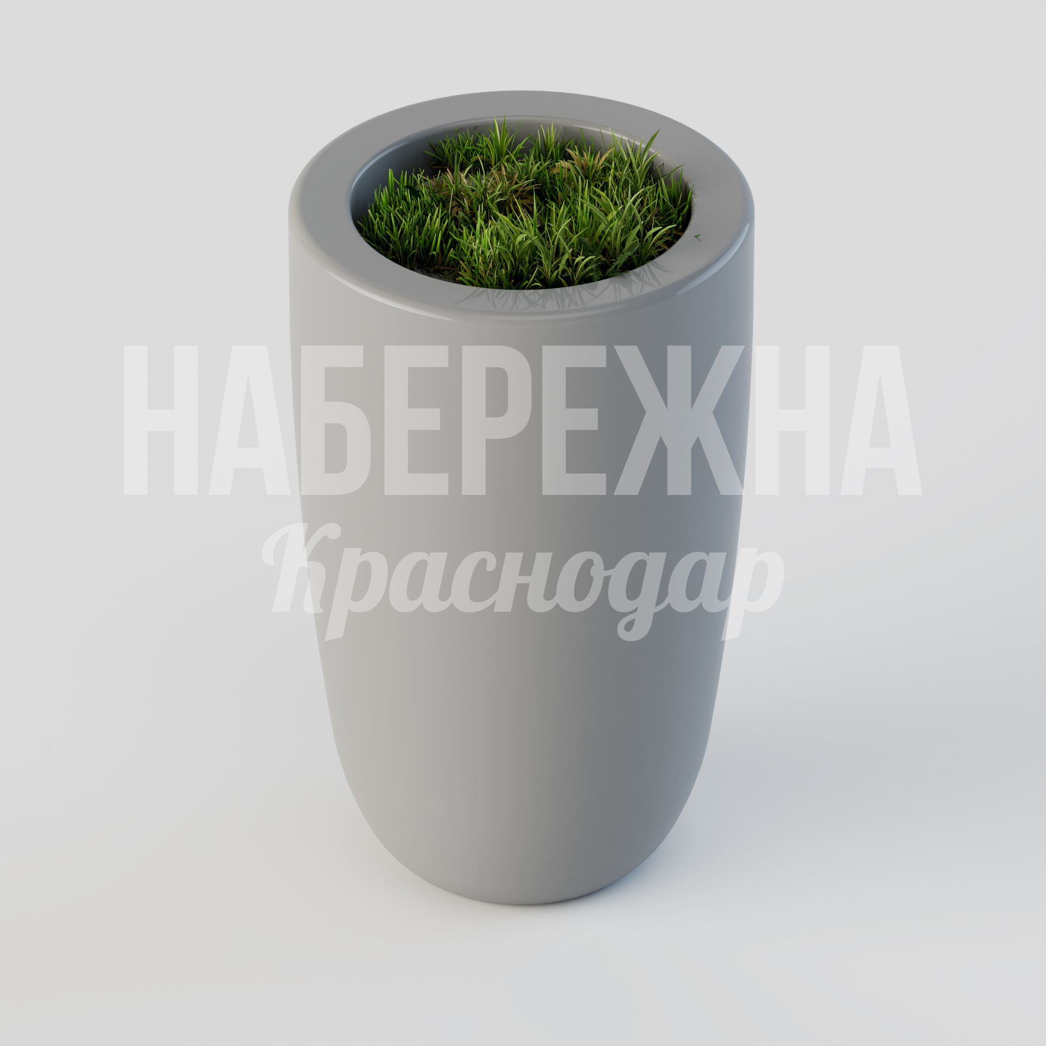 Вазон Gomåat - заказать, Вазоны и цветочницы, Стеклопластик