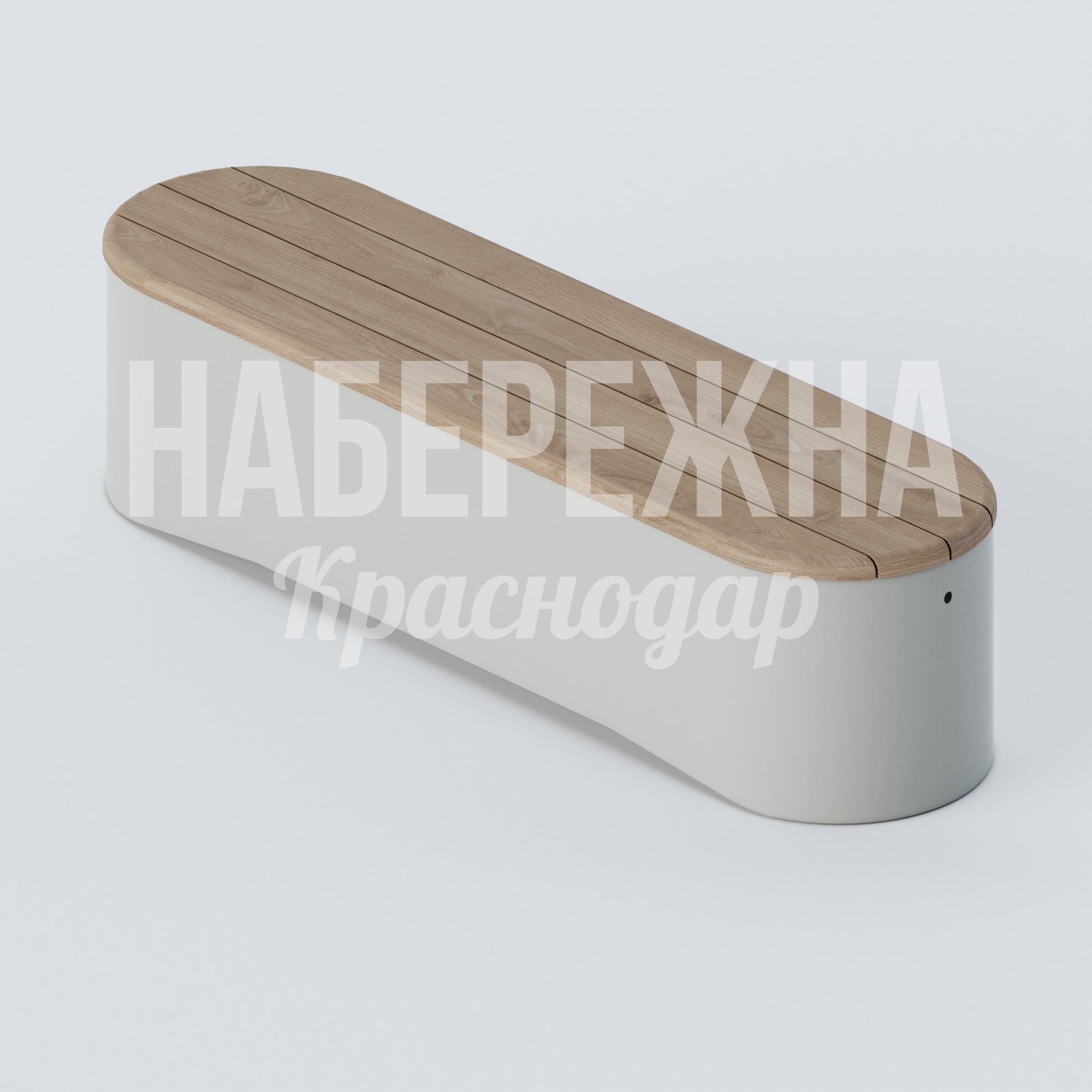 Лавочка Etkakö 500x1800x450 мм. MAF-22.384 Лавочка с деревянным сиденьем на стеклопластиковом основании. Не требует обслуживания, устойчива к влаге.