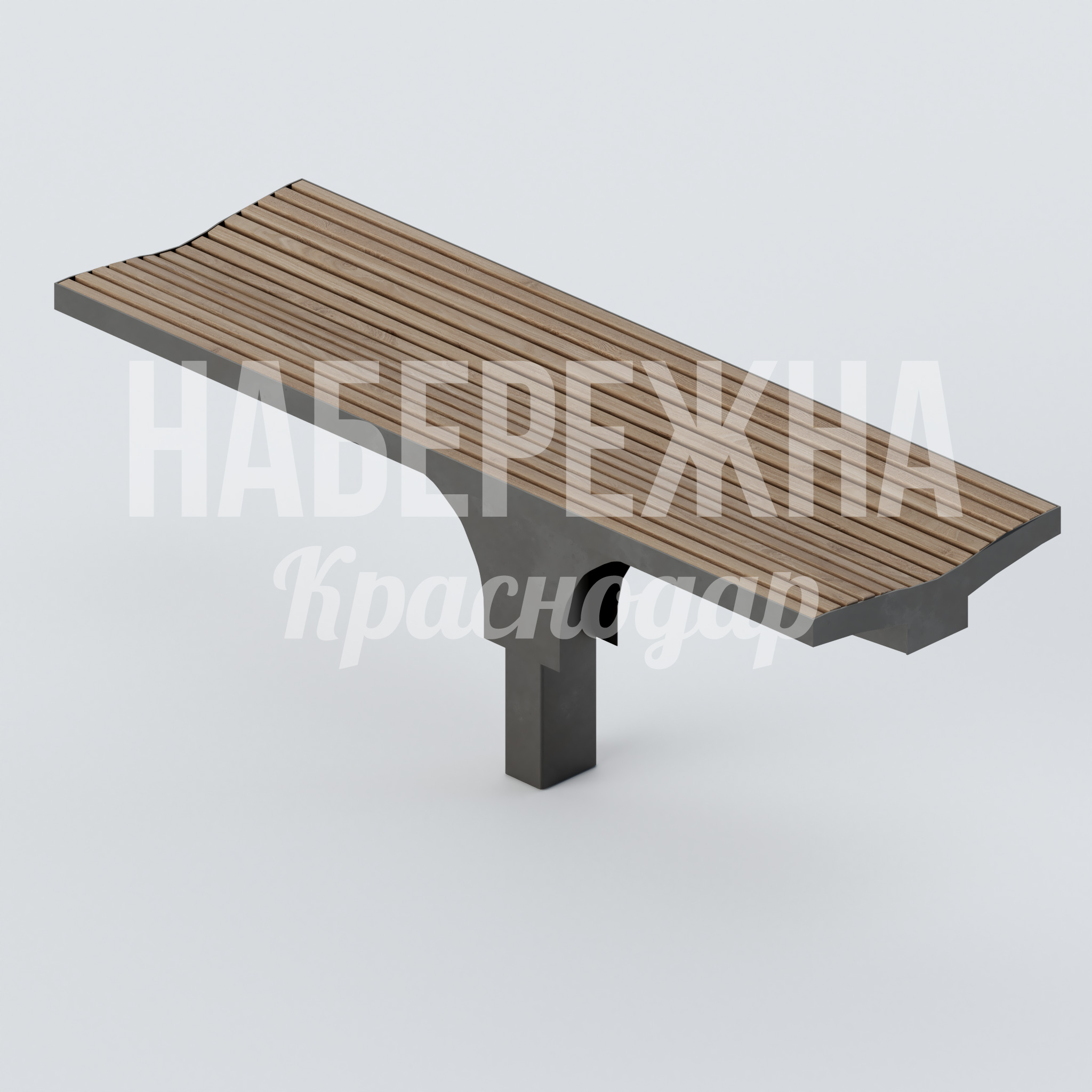 Лавочка Nöp 655x2000x700 мм. MAF-22.391 Лавочка с металлическим каркасом и деревянными планками. Устойчива к нагрузкам, подходит для парков и скверов.
