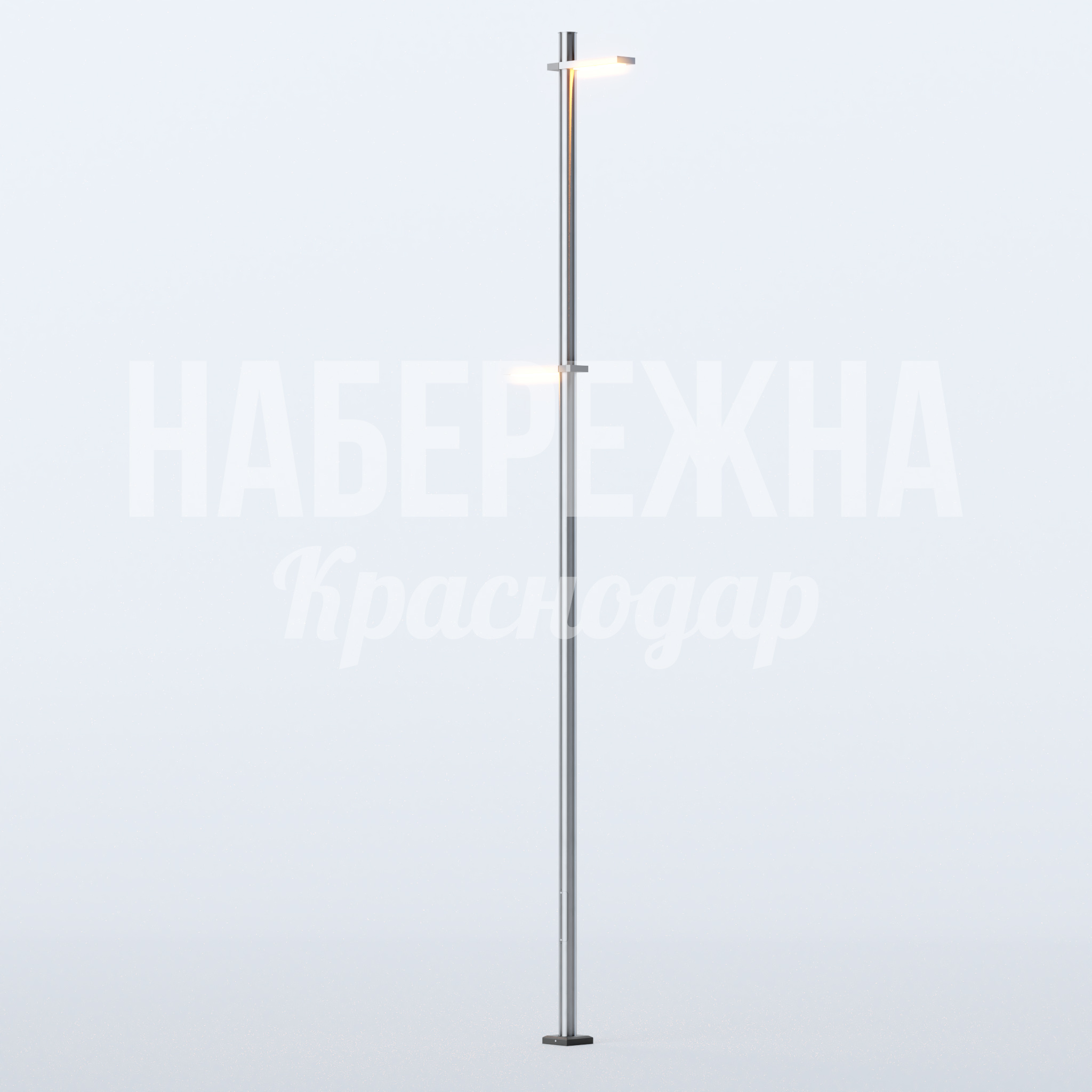 Фонарь Kiy — купить, MAF-22.899 | Набережна Фонарь Kiy 200x1000x6000 мм. MAF-22.899 Фонарь с металлической стойкой для площадей и скверов. Высота 6 метров обеспечивает радиус освещения до 15 м.