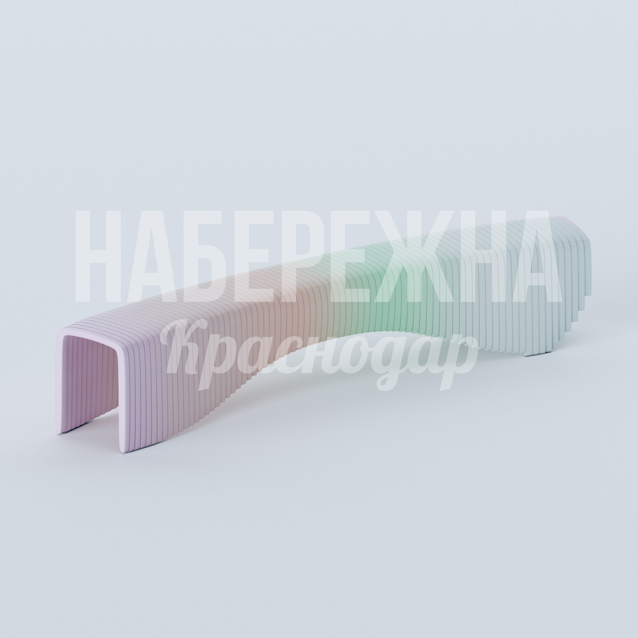 Лавочка Mitfi - купить, 500x2460x430 мм, МПК