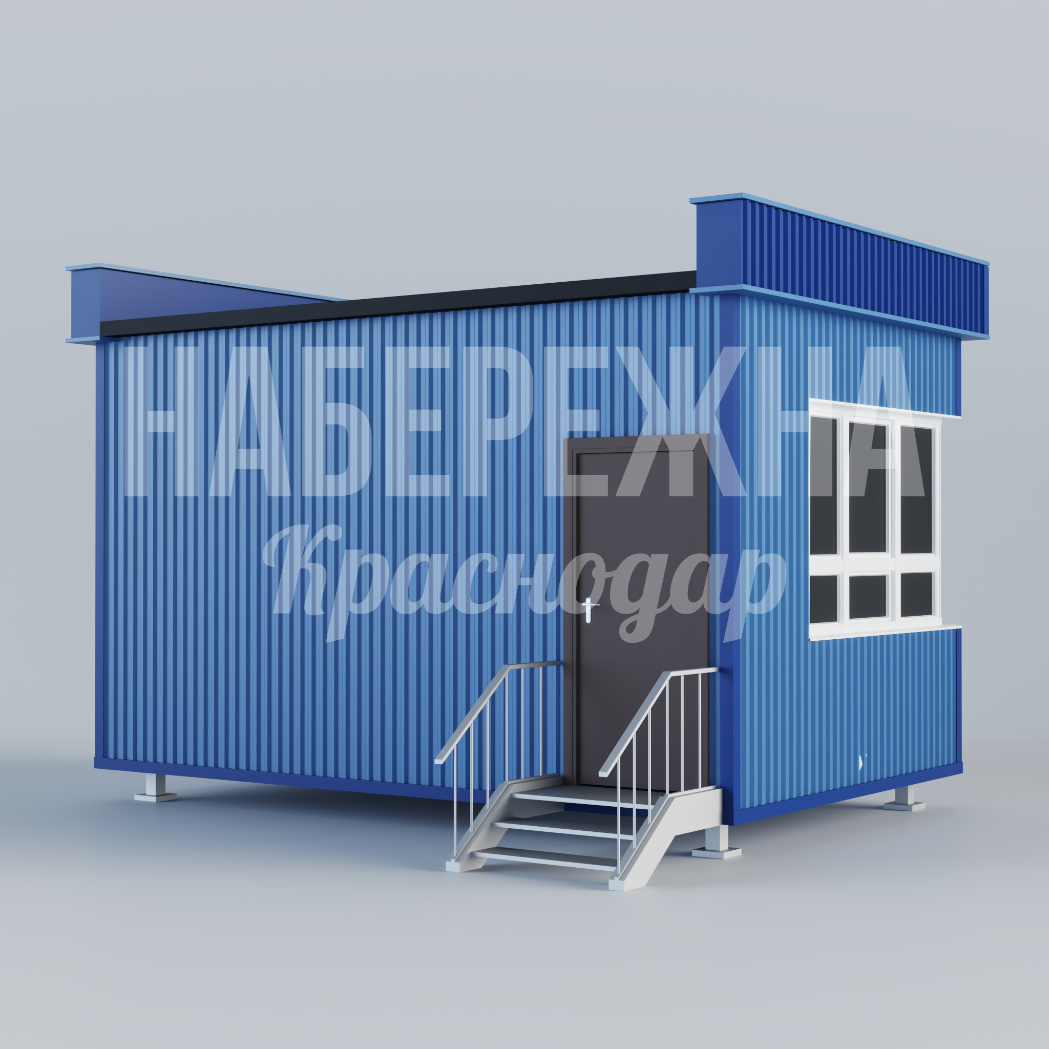 Бытовка Оvlo с остеклением — купить, MAF-24.099 | Набережна Бытовка Оvlo с остеклением - заказать, Бытовки, Металл, Стеклопластик