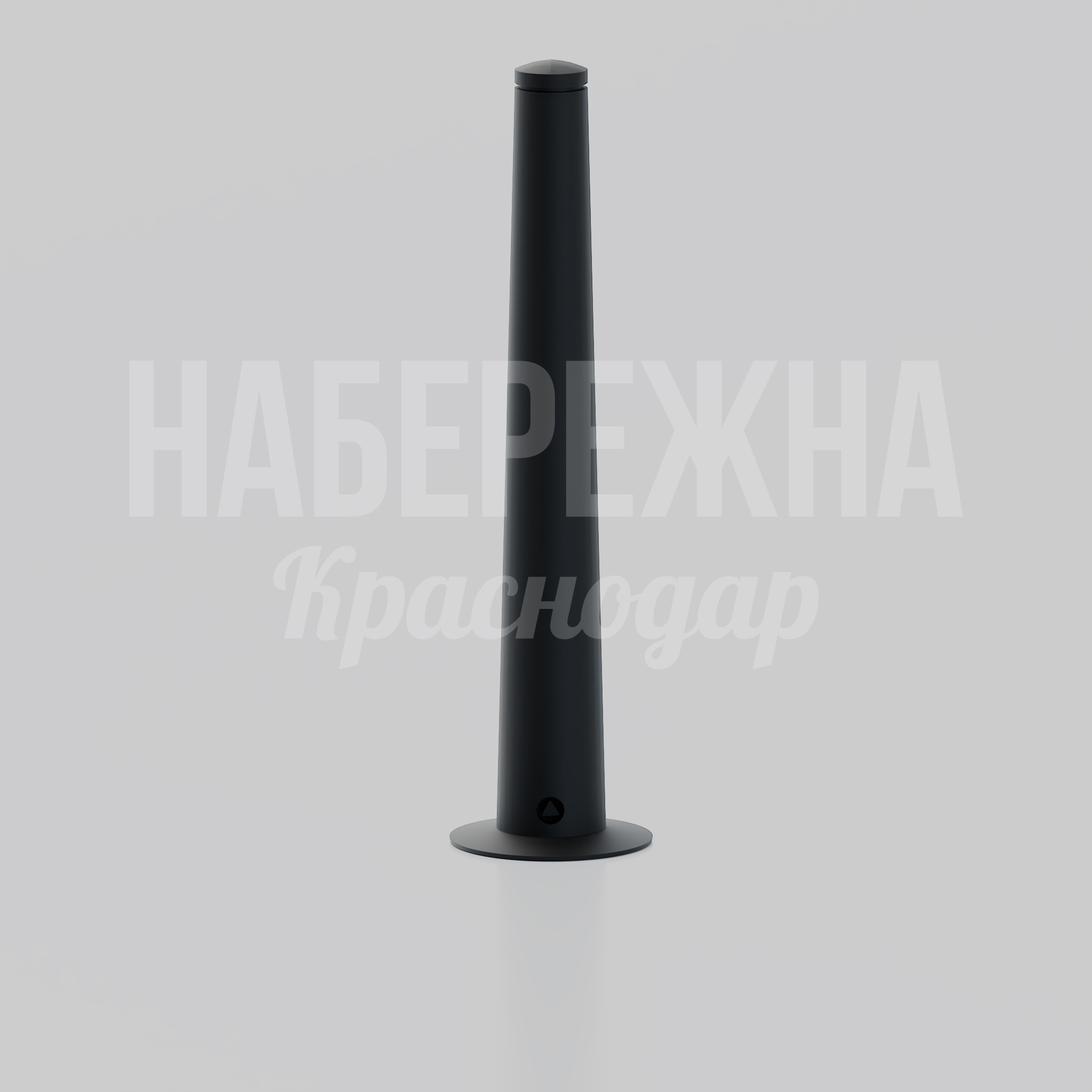 Боллард Eiso — купить, MAF-25.183 | Набережна Боллард Eiso 220x220x850 мм. MAF-25.183 Боллард конусной формы с фланцевым креплением. Защита территории от несанкционированного въезда транспорта.
