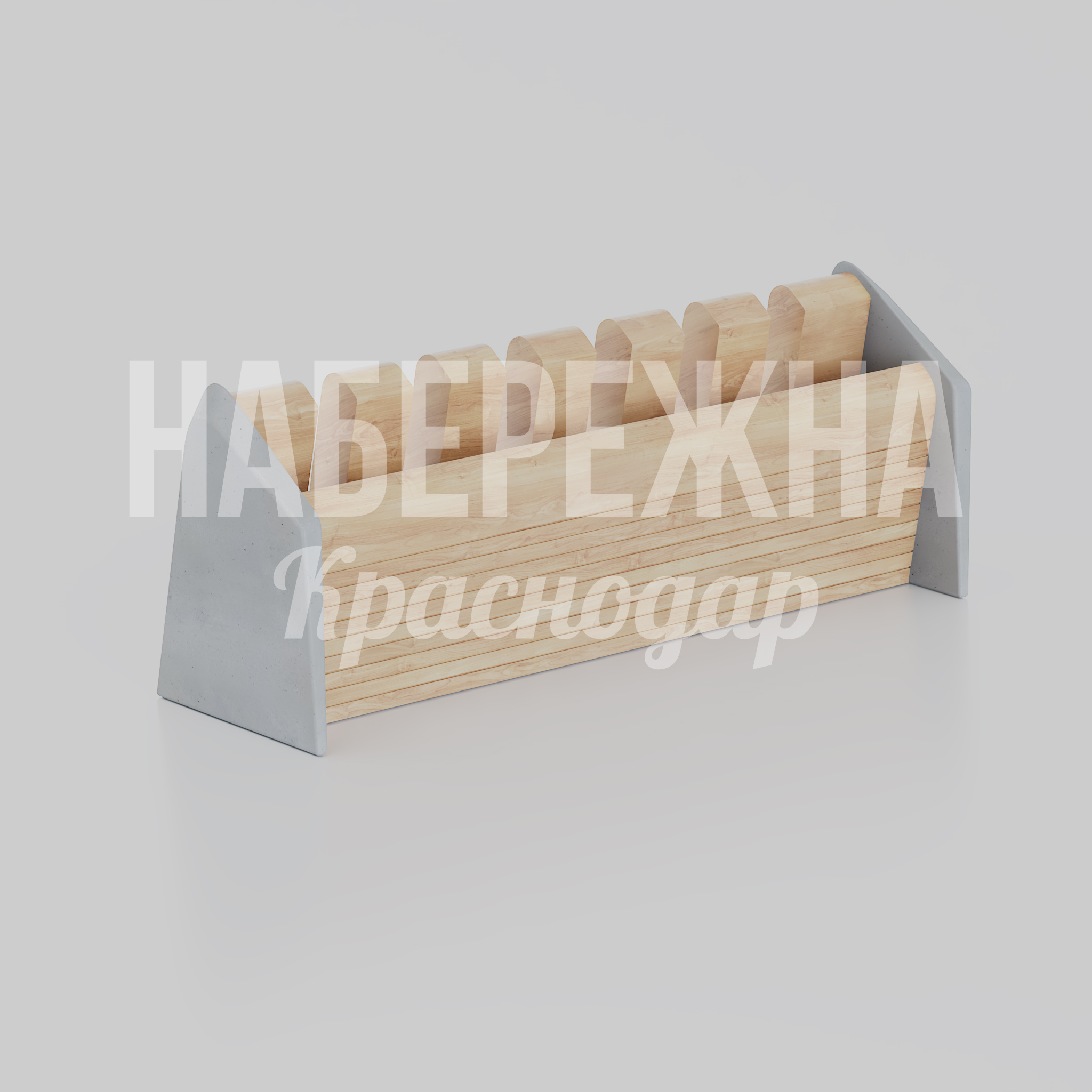 Велопарковка Numni — купить, MAF-26.004 | Набережна Велопарковка Numni 760x2580x930 мм. MAF-26.004 Велопарковка с деревянными ламелями и металлическими опорами на 9 мест для организации велозон в городской среде.