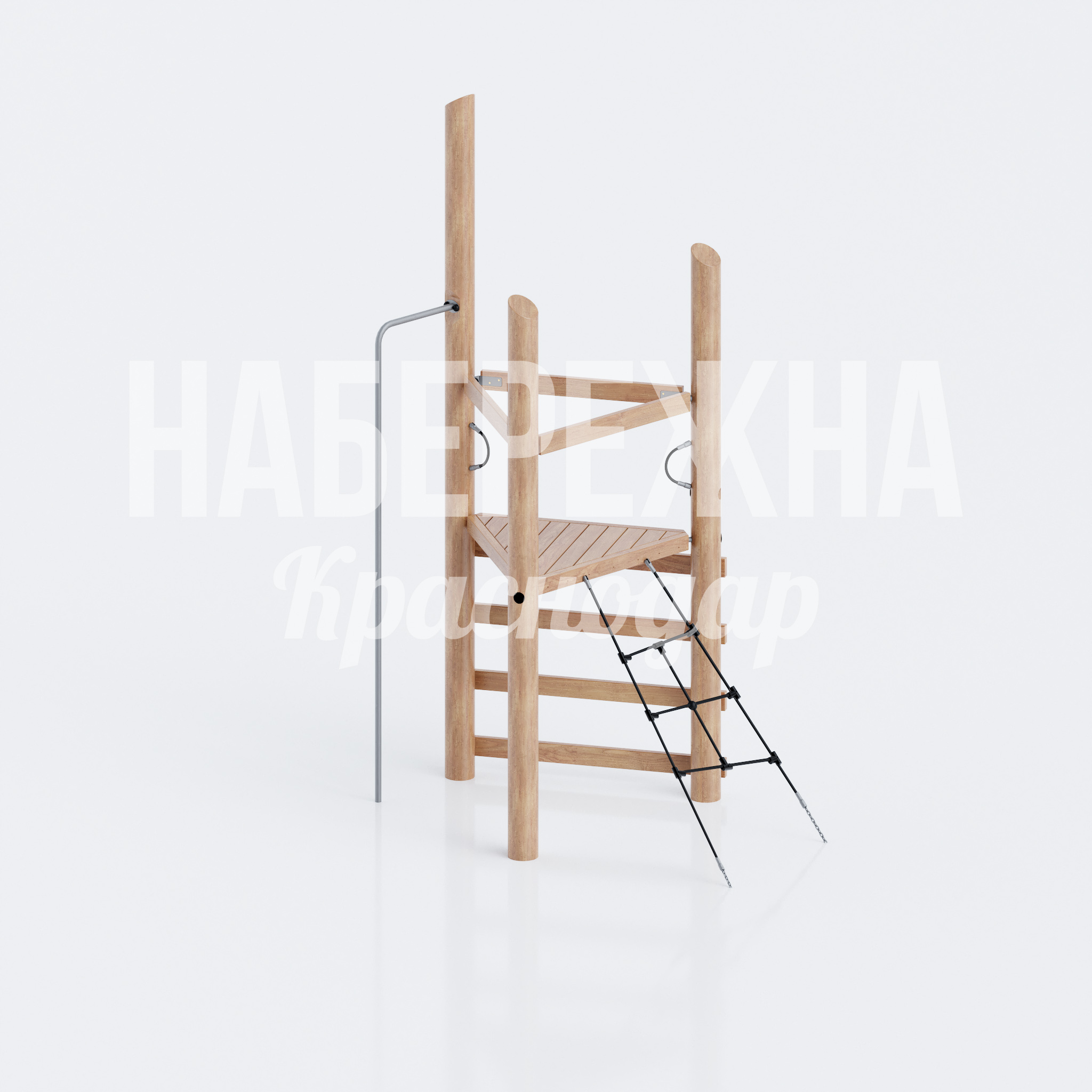 Детская лазалка с канатами Jikduf