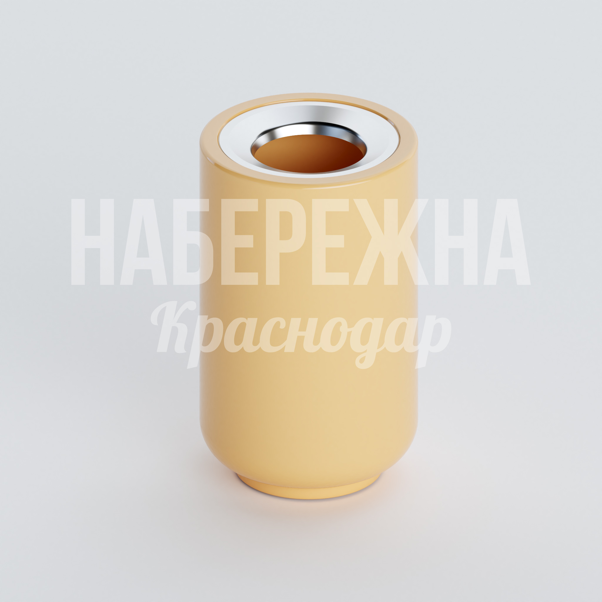Урна Yeipoåd 600x600x900 мм. NUR-20.003 Урна с внутренним металлическим контейнером объёмом 50 литров. Корпус окрашивается в любой цвет RAL, устойчив к осадкам.