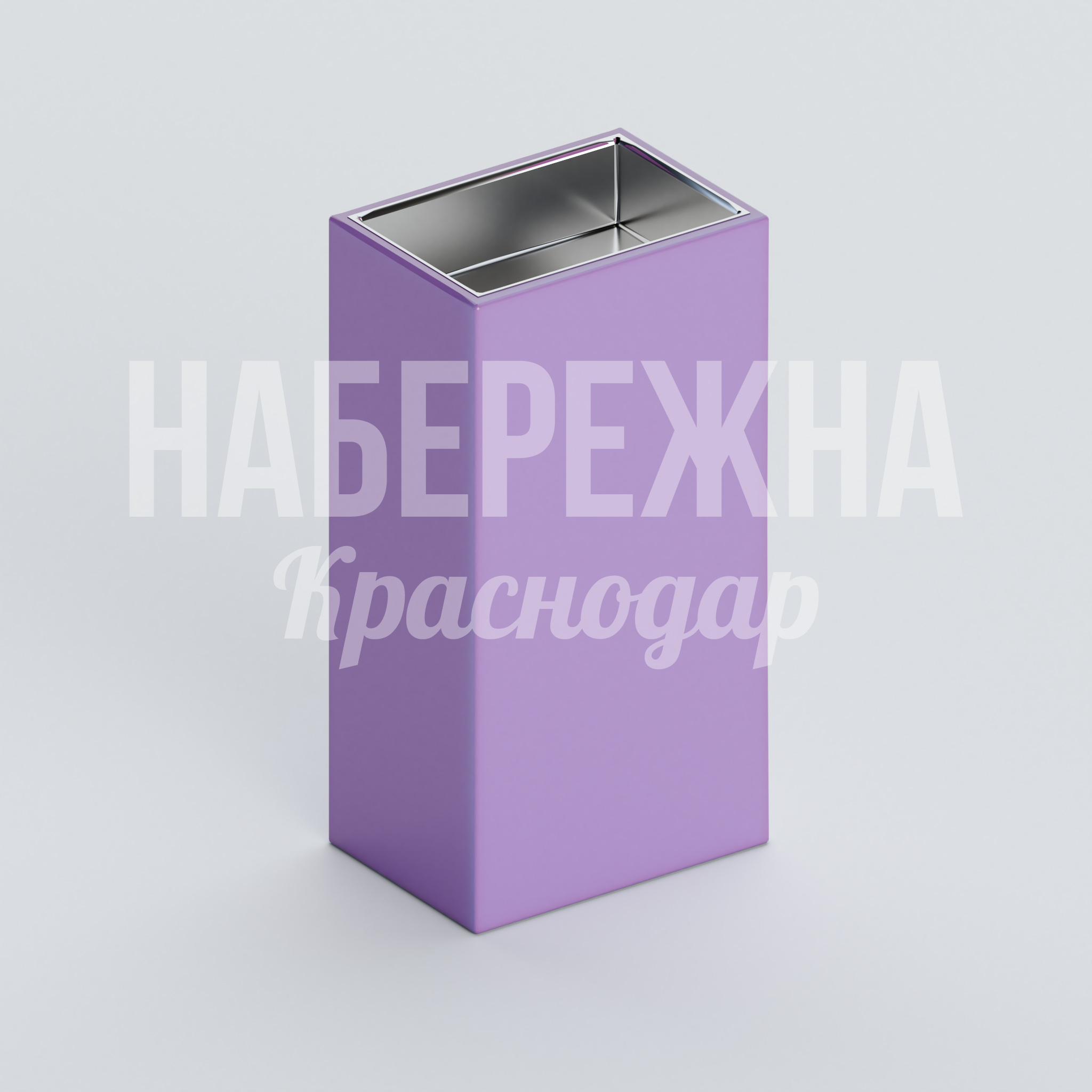 Урна Ticlejfi — купить, NUR-20.014 | Набережна Урна Ticlejfi 300x420x730 мм. NUR-20.014 Урна с внутренним металлическим баком и окрашенным корпусом в любой цвет RAL, стойкая к осадкам и вандализму.