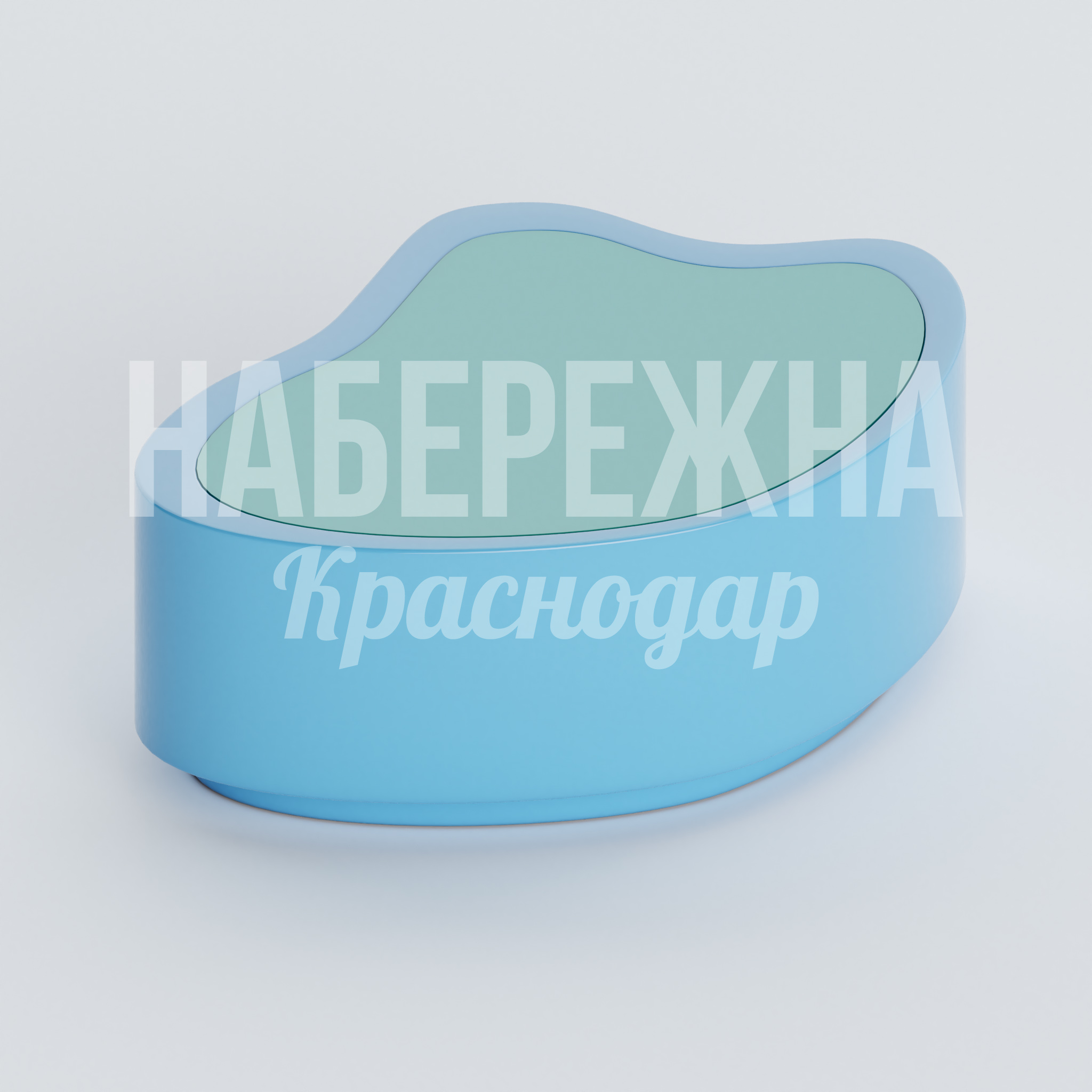 Лавочка Kuer — купить, OST-20.037 | Набережна Лавочка Kuer 660x930x310 мм. OST-20.037 Лавочка обтекаемой формы для парков и общественных пространств. Стойкая к влаге и УФ-излучению конструкция.