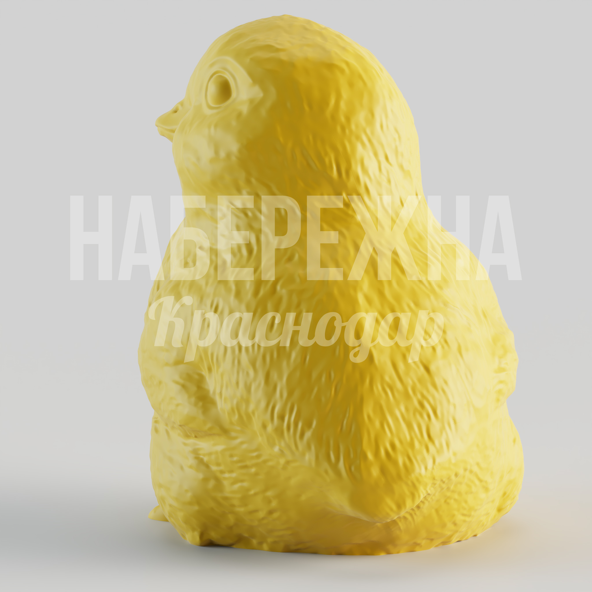 Цыпленок Ace — купить, STF-24.010-1 | Набережна Цыпленок Ace - заказать, Птицы, Стеклопластик