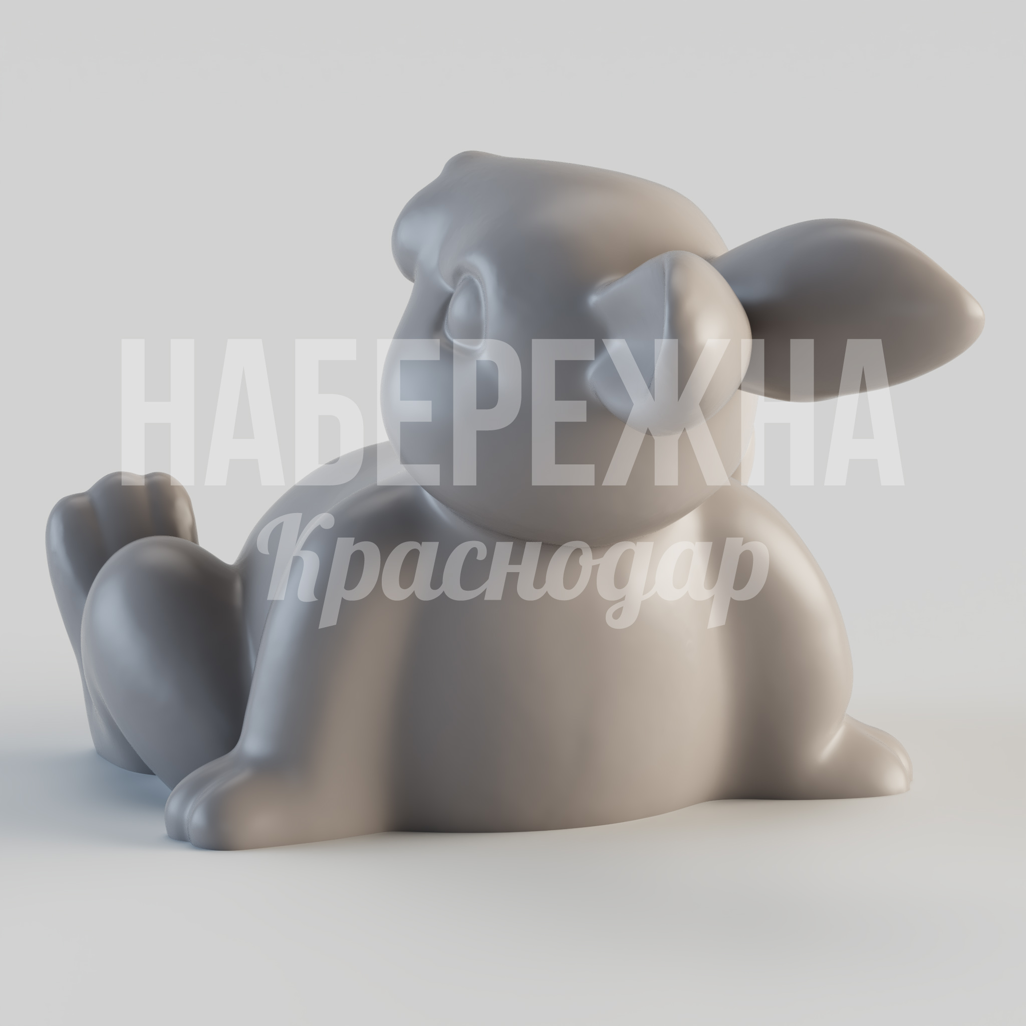Зайчик Mojbo - заказать, Персонажи, Стеклопластик