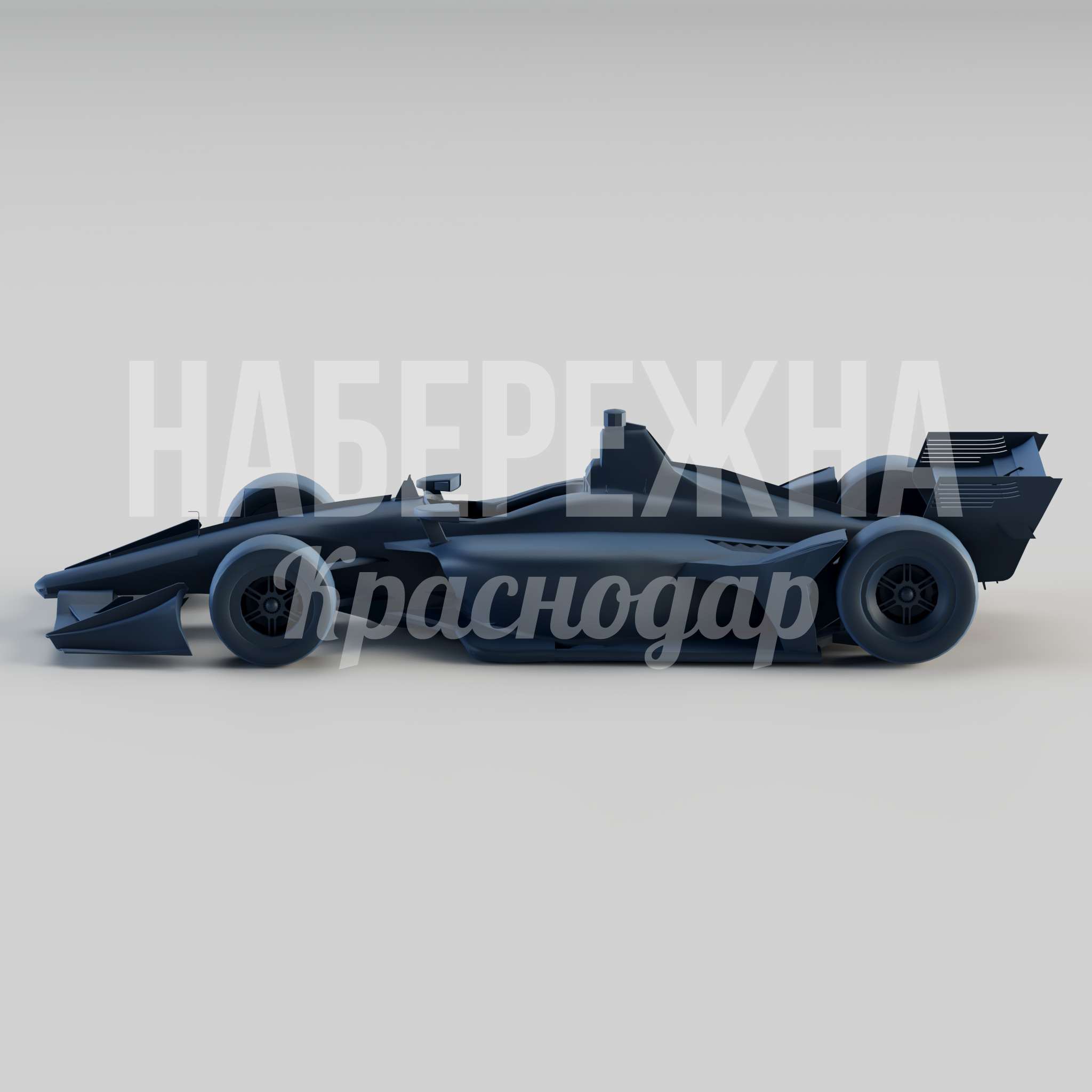 Болид формулы 1 Sena — купить, STF-24.037 | Набережна Болид формулы 1 Sena - купить, 5500x2100x1200 мм, Металл, Стеклопластик