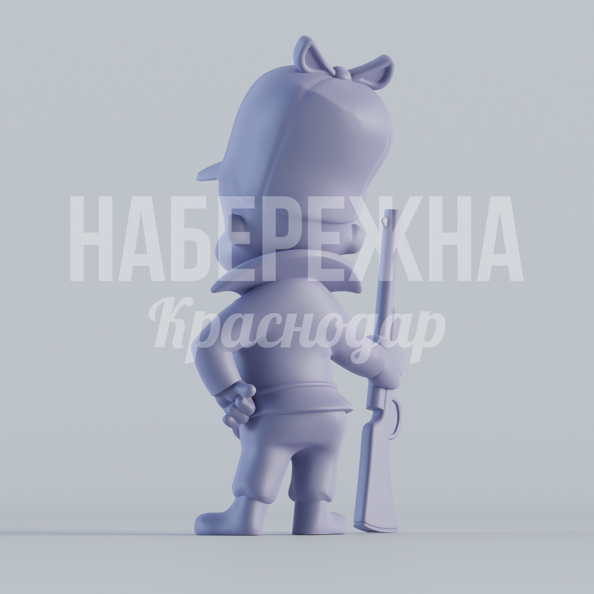 Элмер Фадд - заказать, Персонажи, Стеклопластик