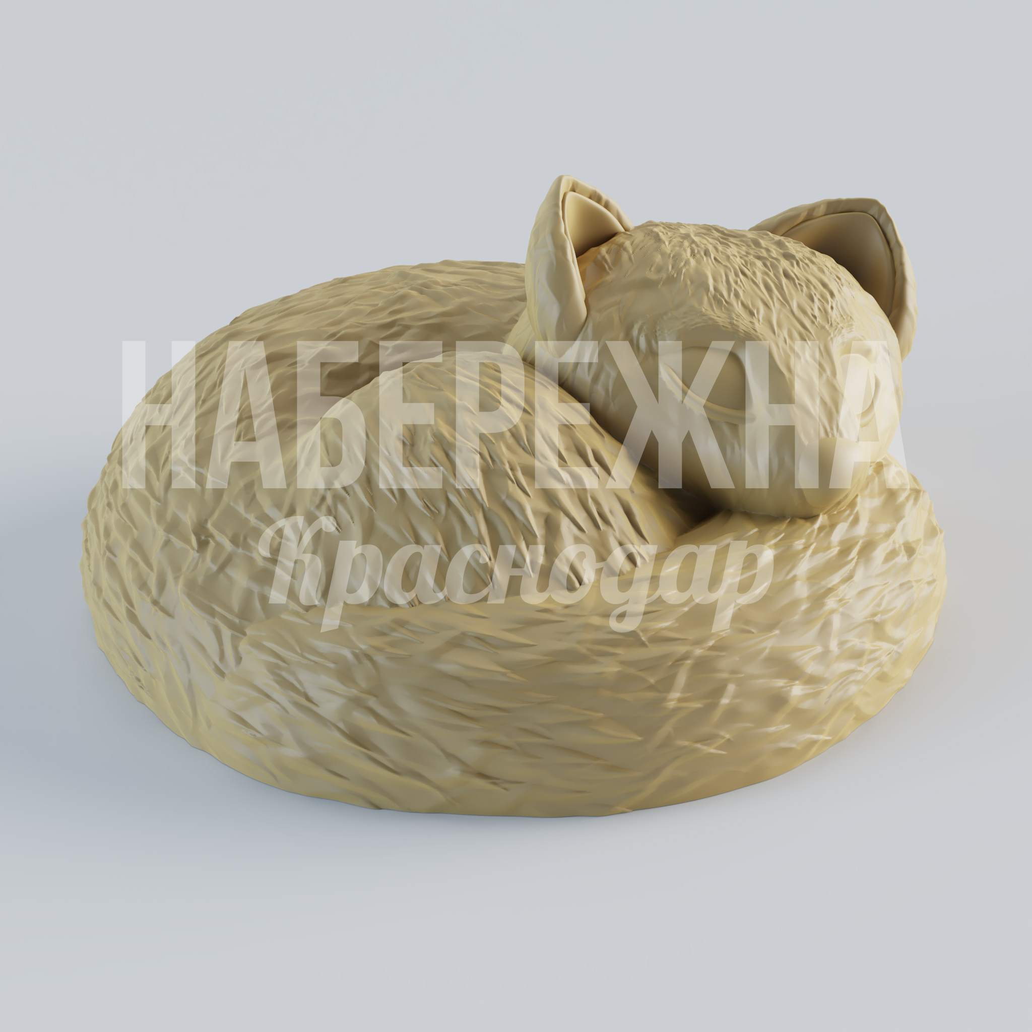 Лисичка Fabo 770x825x400 мм. STF-24.101 Декоративная фигура в виде лисы для детских площадок и парков. Не требует ухода, устойчива к осадкам и УФ-лучам.