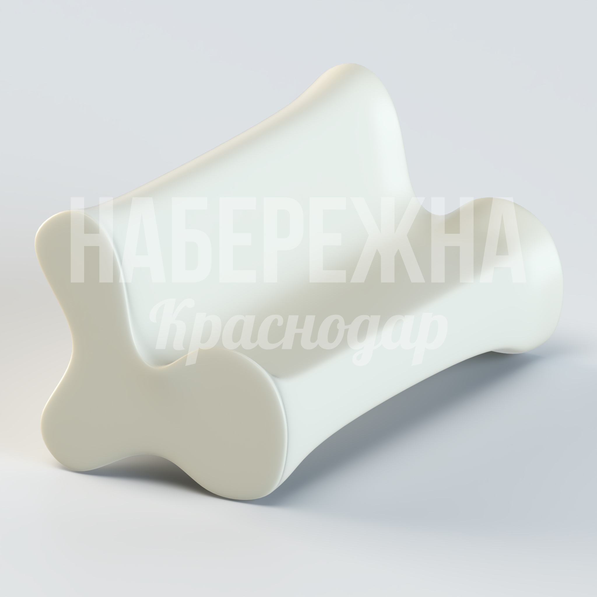 Диван Tugca 950x1800x900 мм. STM-22.001 Диван из стеклопластика с обтекаемой формой. Устойчив к влаге и УФ-излучению. Легко моется, не требует ухода.