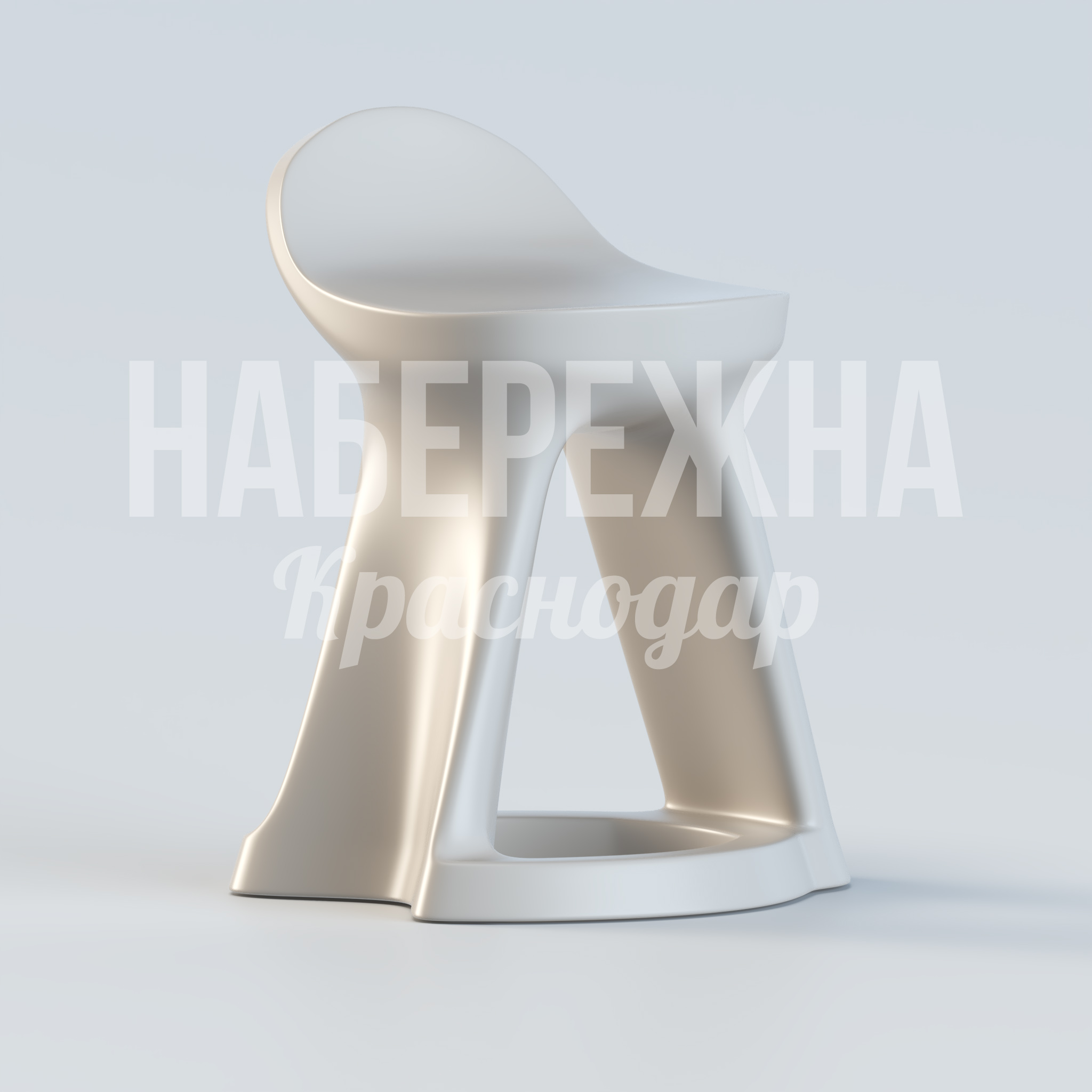 Стул Melti Tevcö 550x550x650 мм. STM-22.009 Стул из композитного материала с обтекаемым дизайном, устойчив к влаге и УФ-излучению, для уличного применения.
