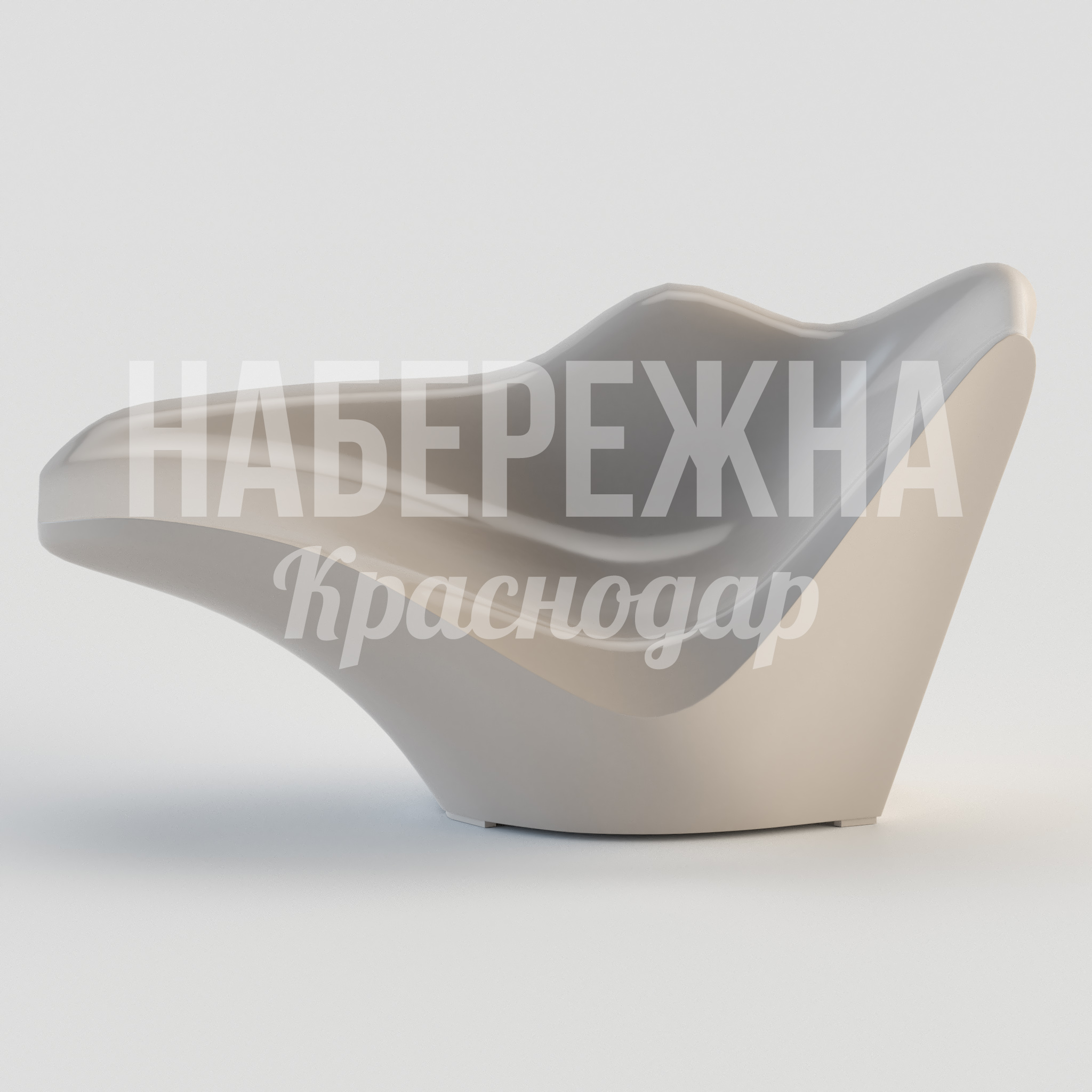 Кресло Fed — купить, STM-24.066-3 | Набережна Кресло Fed - купить, 750x1560x800 мм, Стеклопластик
