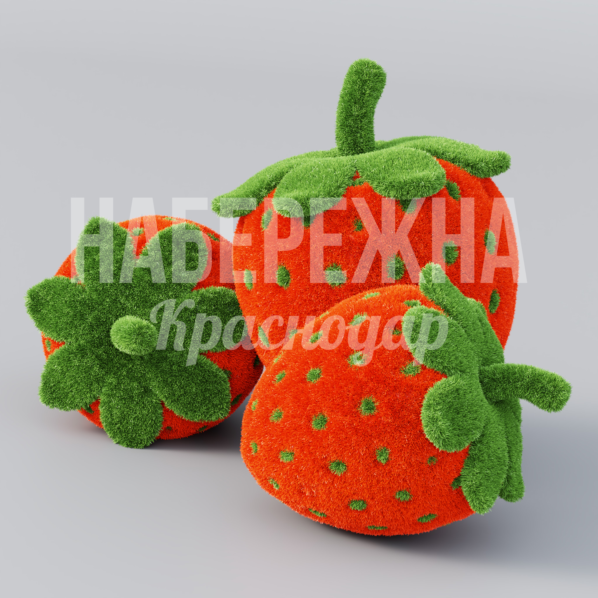 Клубнички Epeppuy - заказать, Растения, Искусственная трава