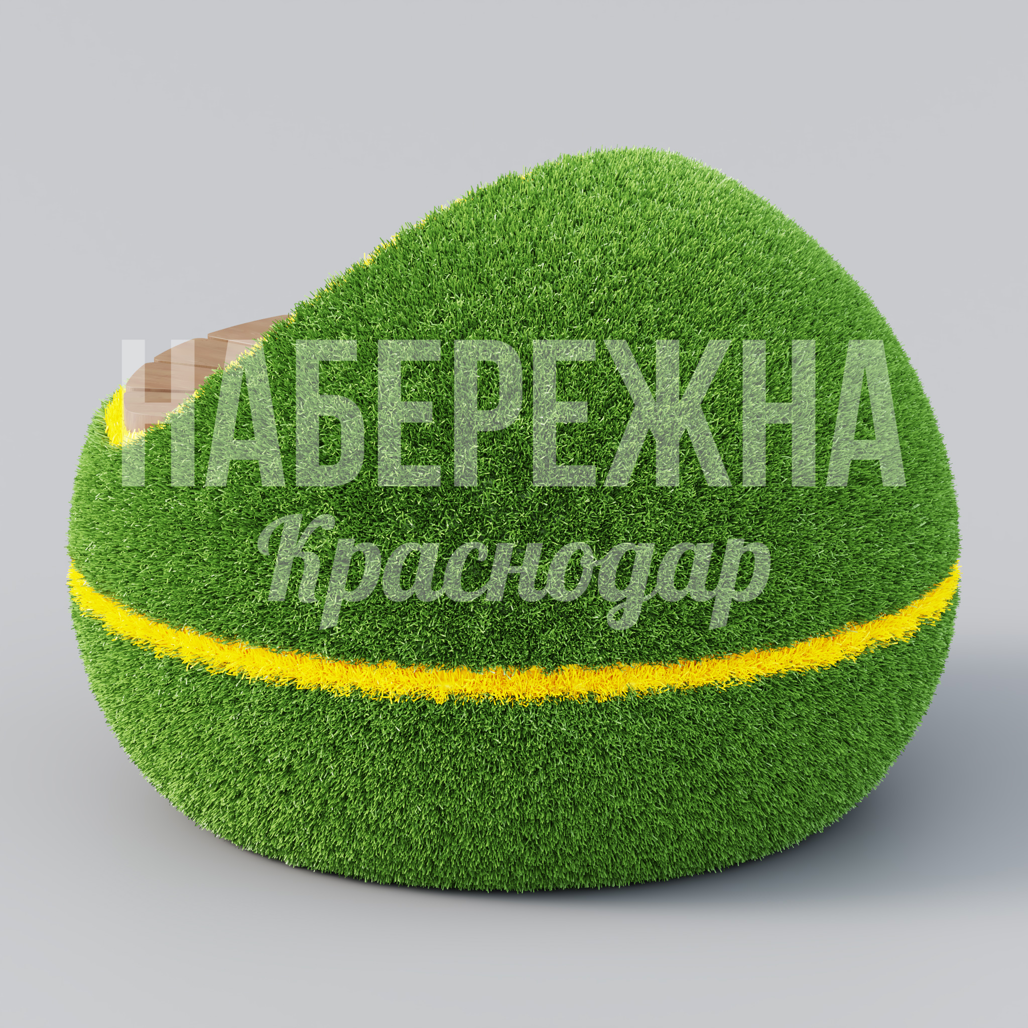 Кресло Jupöesa — купить, TOP-21.043 | Набережна Кресло Jupöesa - заказать, Мебель, Дерево, Искусственная трава