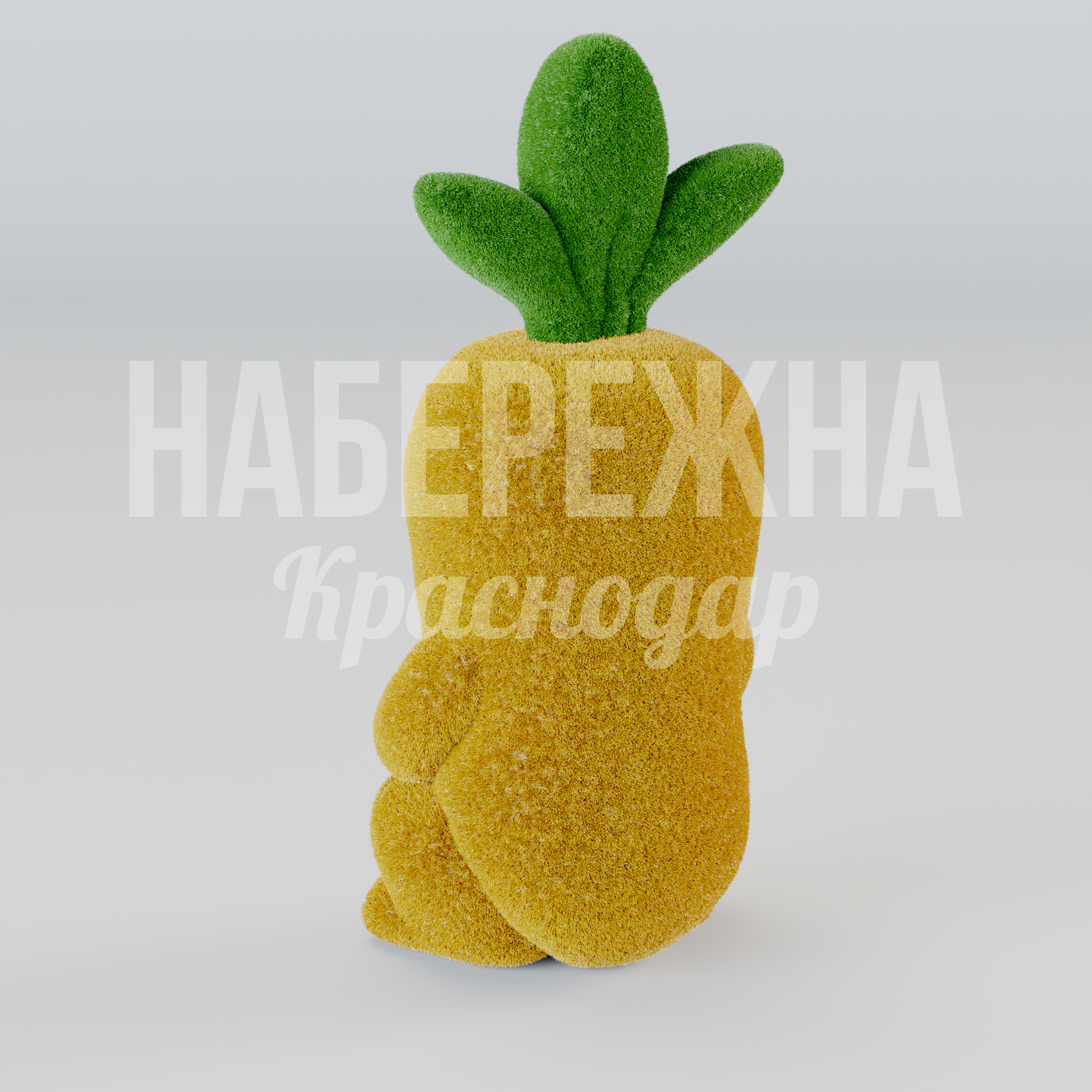 Морковка Rii - заказать, Персонажи, Искусственная трава