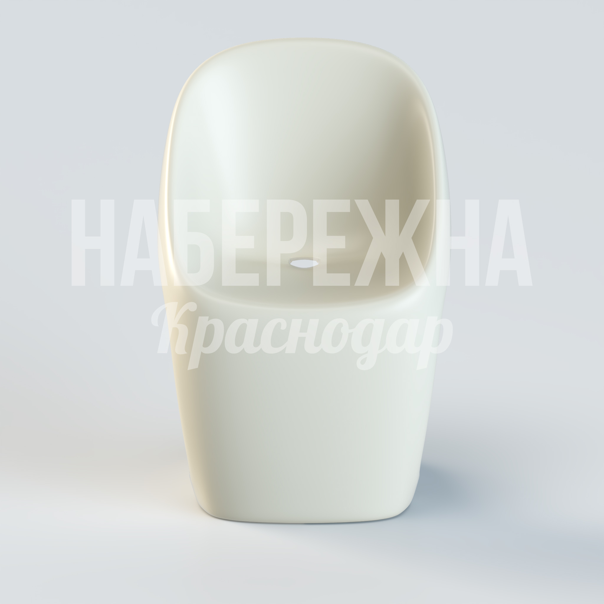 Стул Milaf - купить, 610x550x830 мм, Стеклопластик