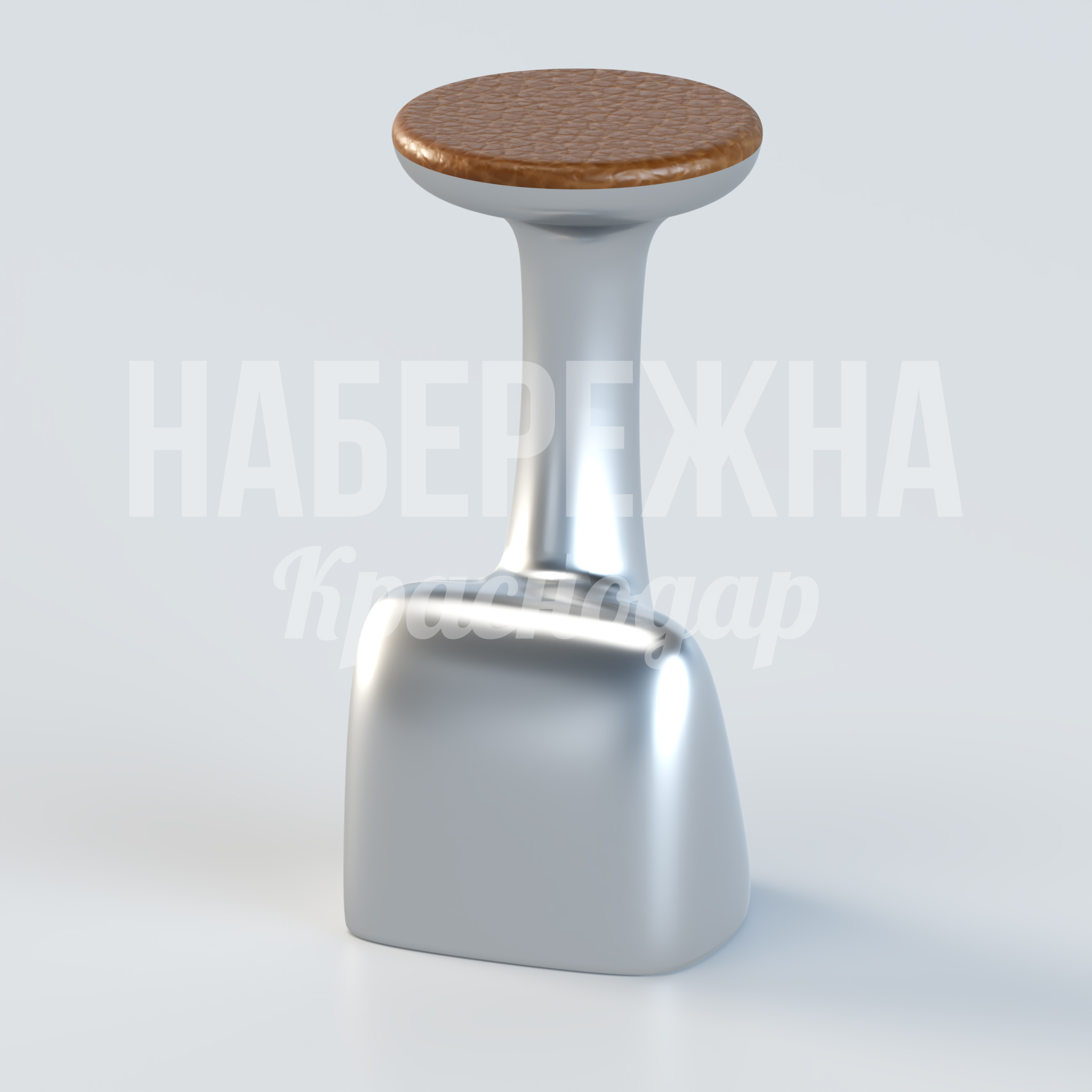 Барный стул Nit — купить, UST-20.022-2 | Набережна Барный стул Nit - купить, 400x400x750 мм, Стеклопластик