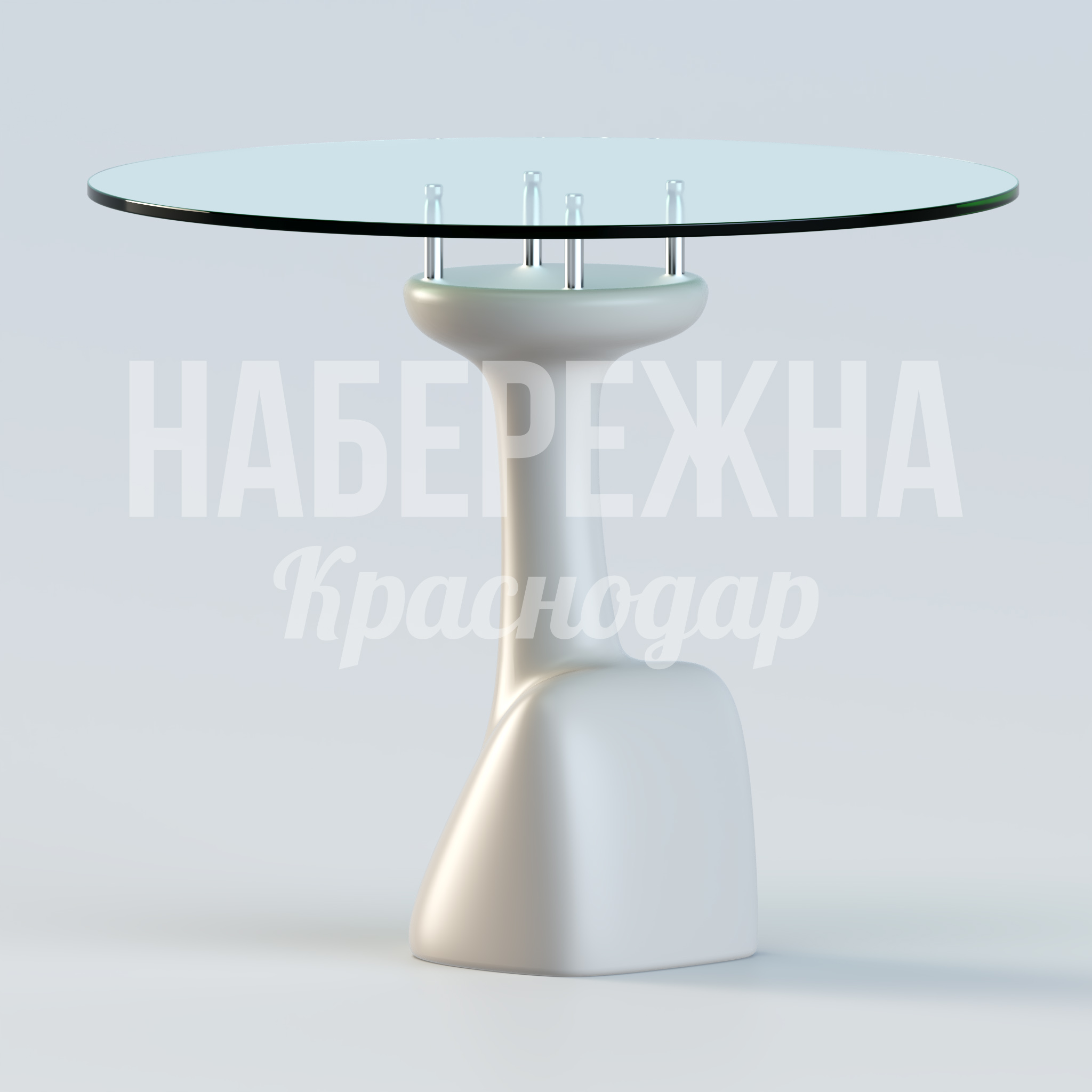Столик Bösve — купить, UST-20.022-4 | Набережна Столик Bösve - заказать, Столы, Металл, Стеклопластик