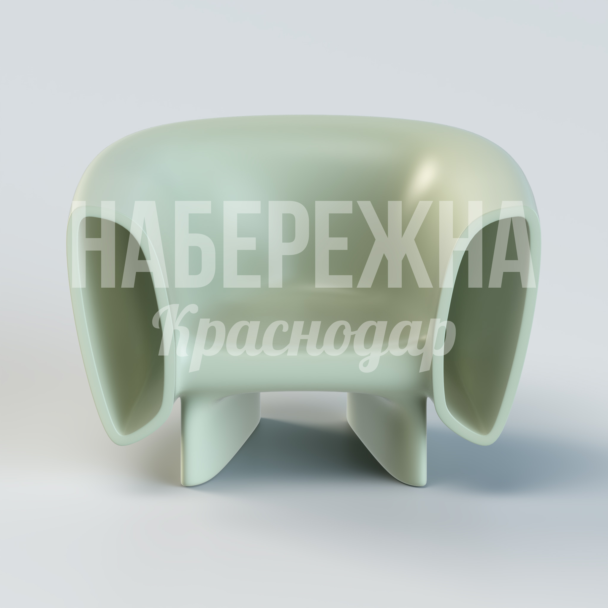 Кресло Ronevle - купить, 930x1250x800 мм, Стеклопластик