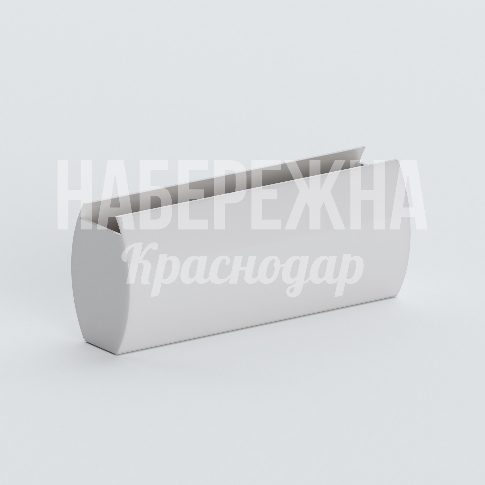Вазон Hiönojpu 450x1500x600 мм. ZVA-20.036 Вазон для озеленения городских пространств. Вместительный корпус для крупных растений. Не требует обслуживания.