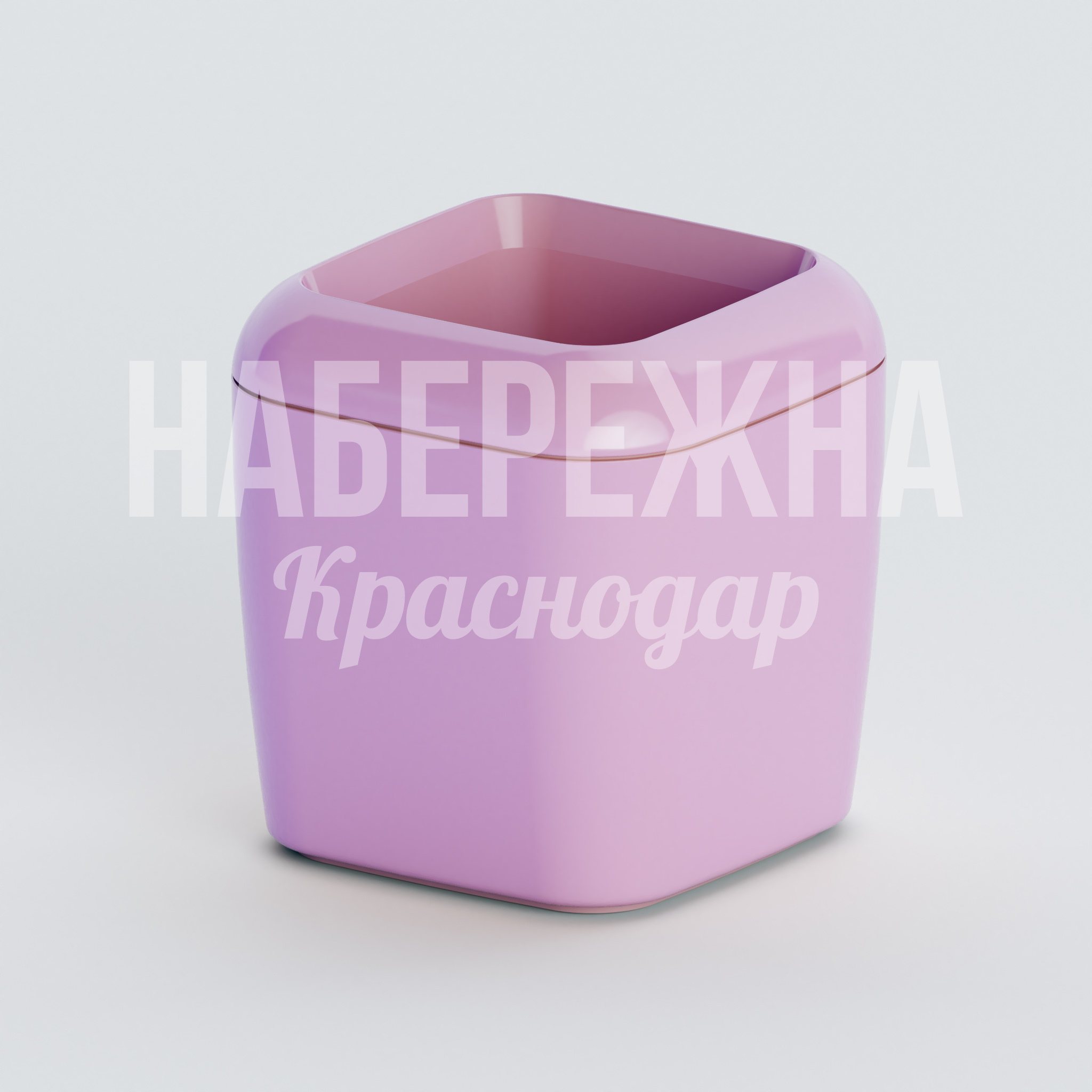 Вазон Löfgo 200x200x200 мм. ZVA-20.041 Вазон компактной кубической формы с широким горлом, выдерживает перепады температур и УФ-лучи круглый год.